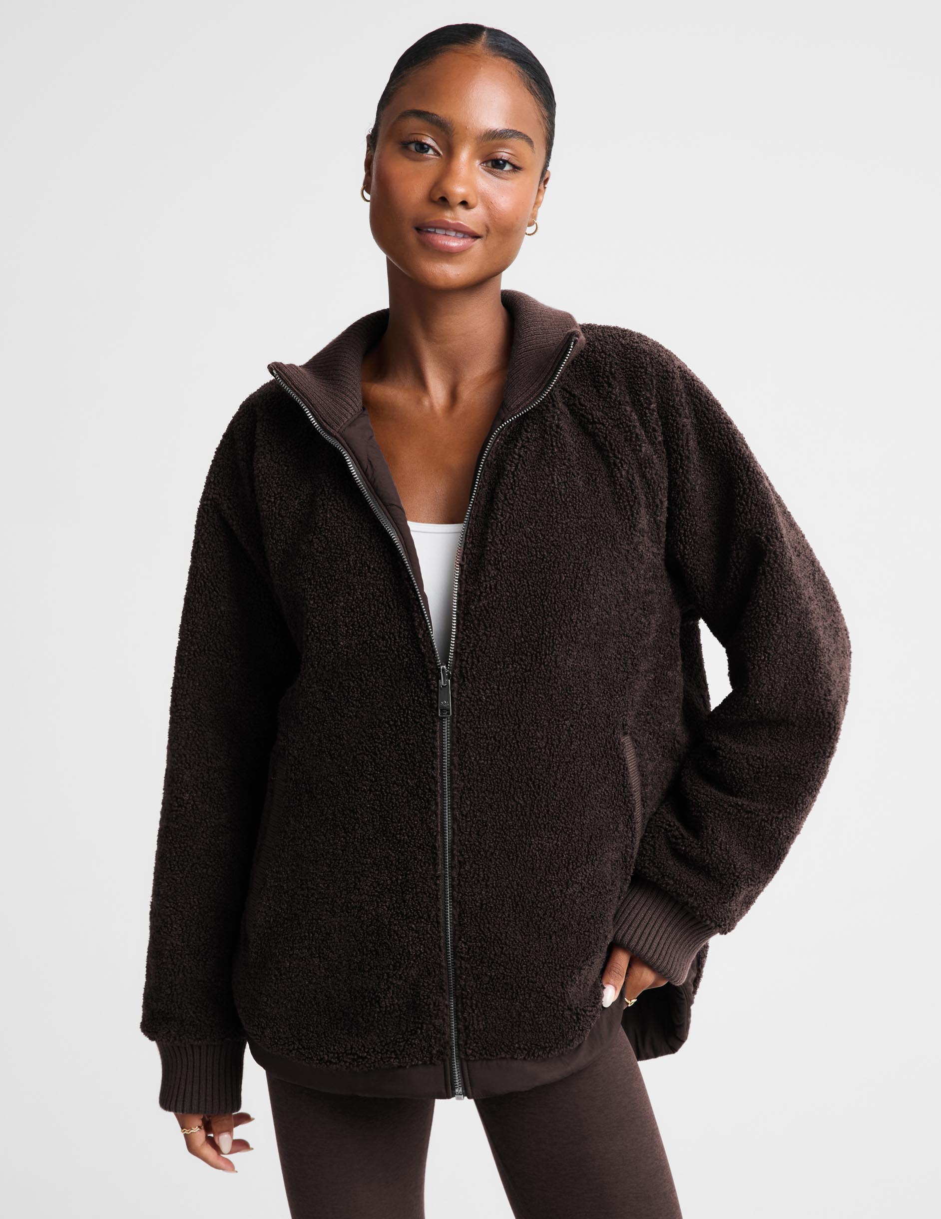 Roam Quilted Reversible Jacket - Dark Chocolate