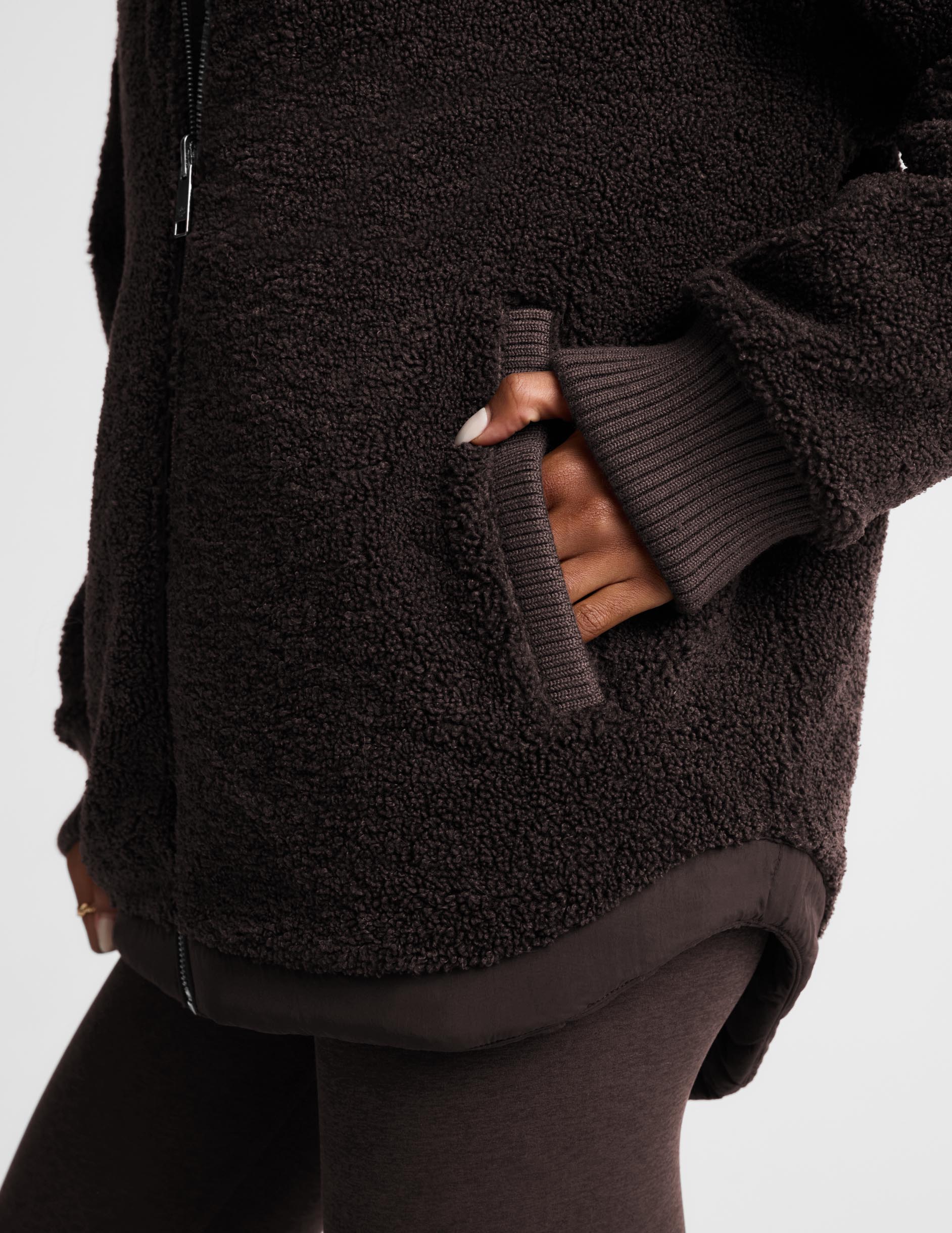 Roam Quilted Reversible Jacket - Dark Chocolate