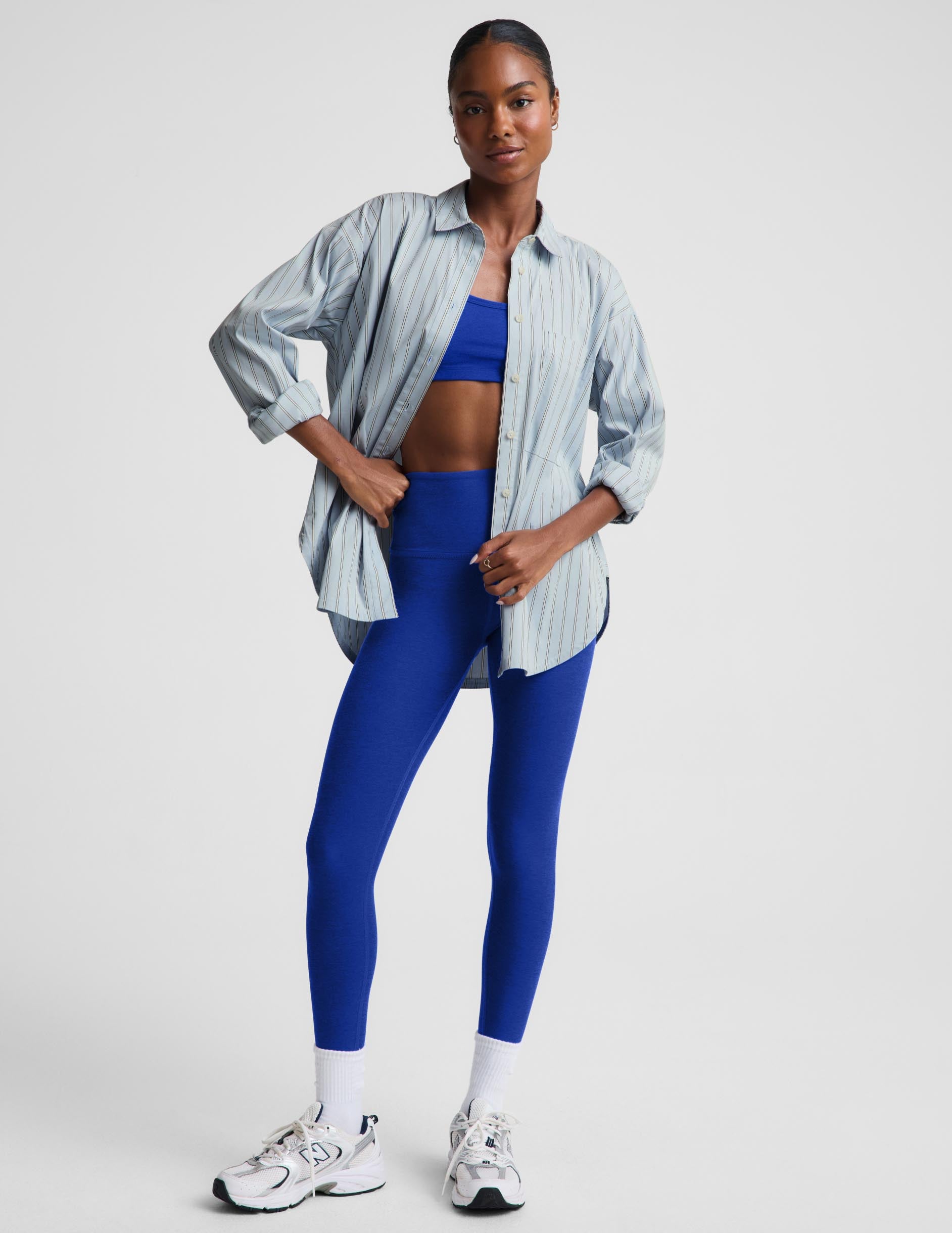 Forever Favorite Button Down - Cloud Drift Stripe
