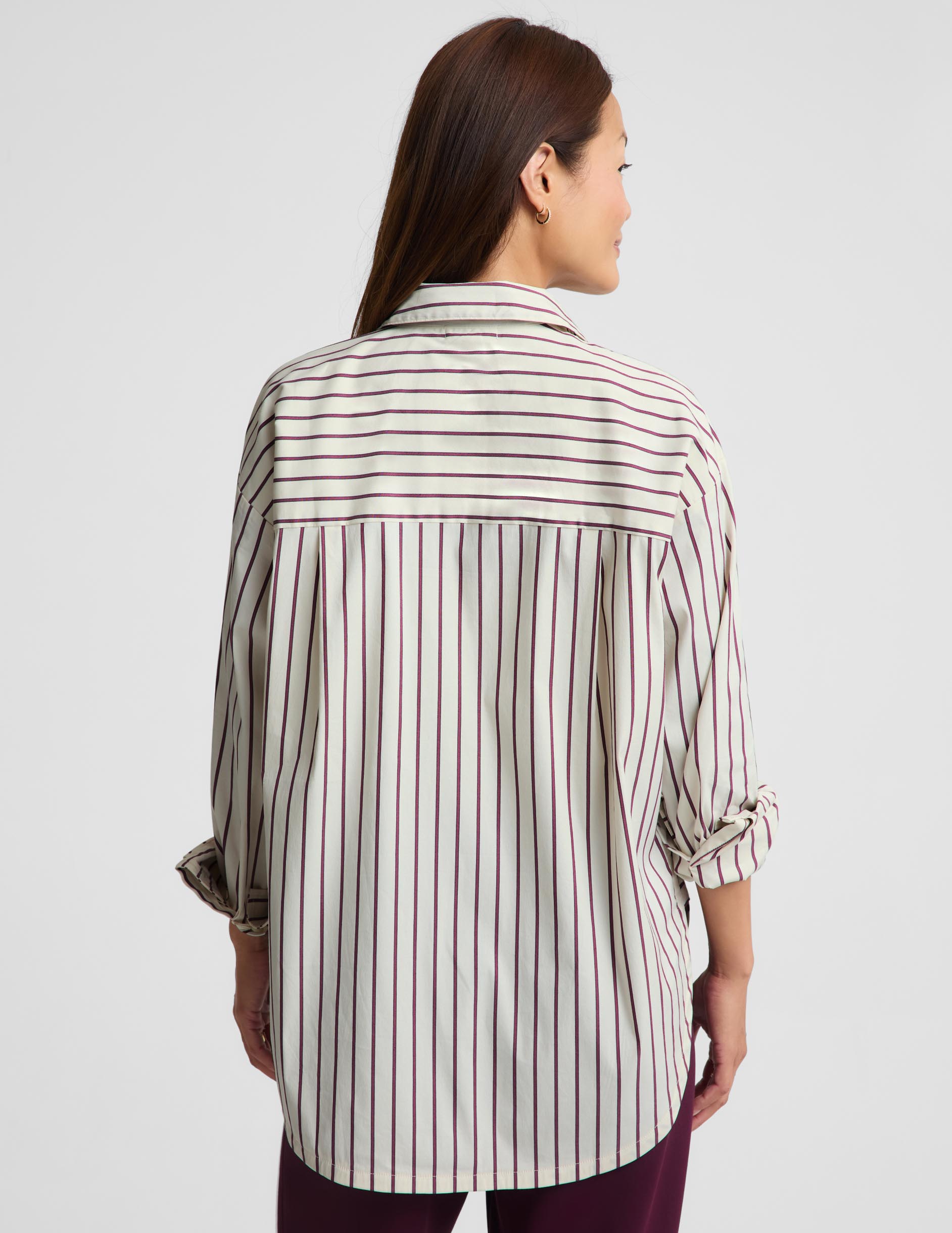 Forever Favorite Button Down - Sea Salt Stripe