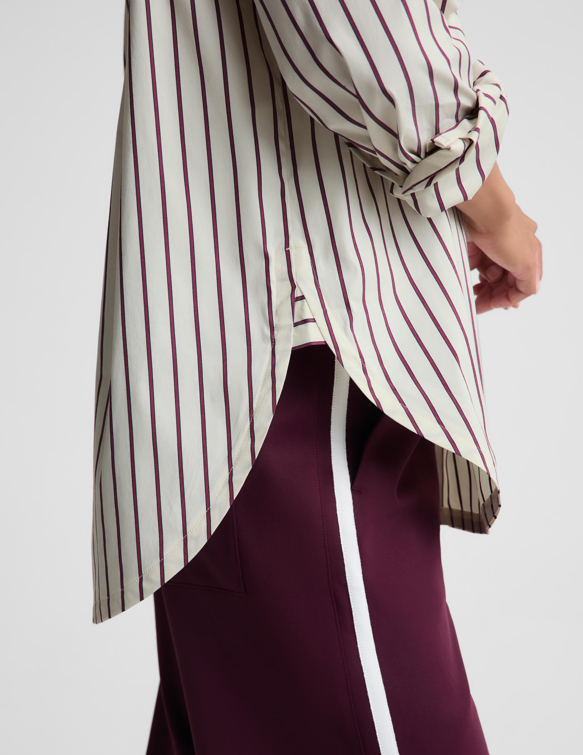 Forever Favorite Button Down - Sea Salt Stripe
