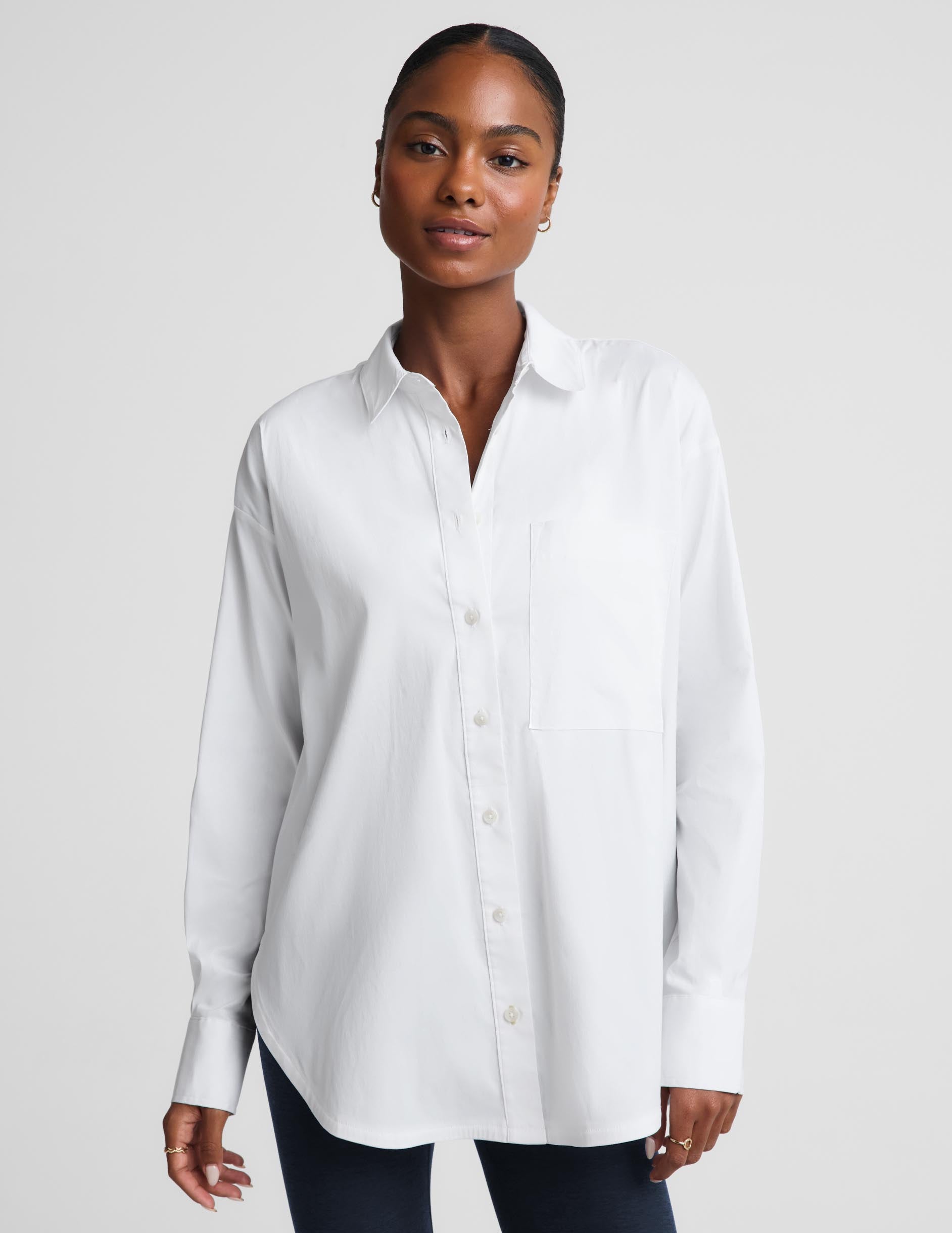 Forever Favorite Button Down - White