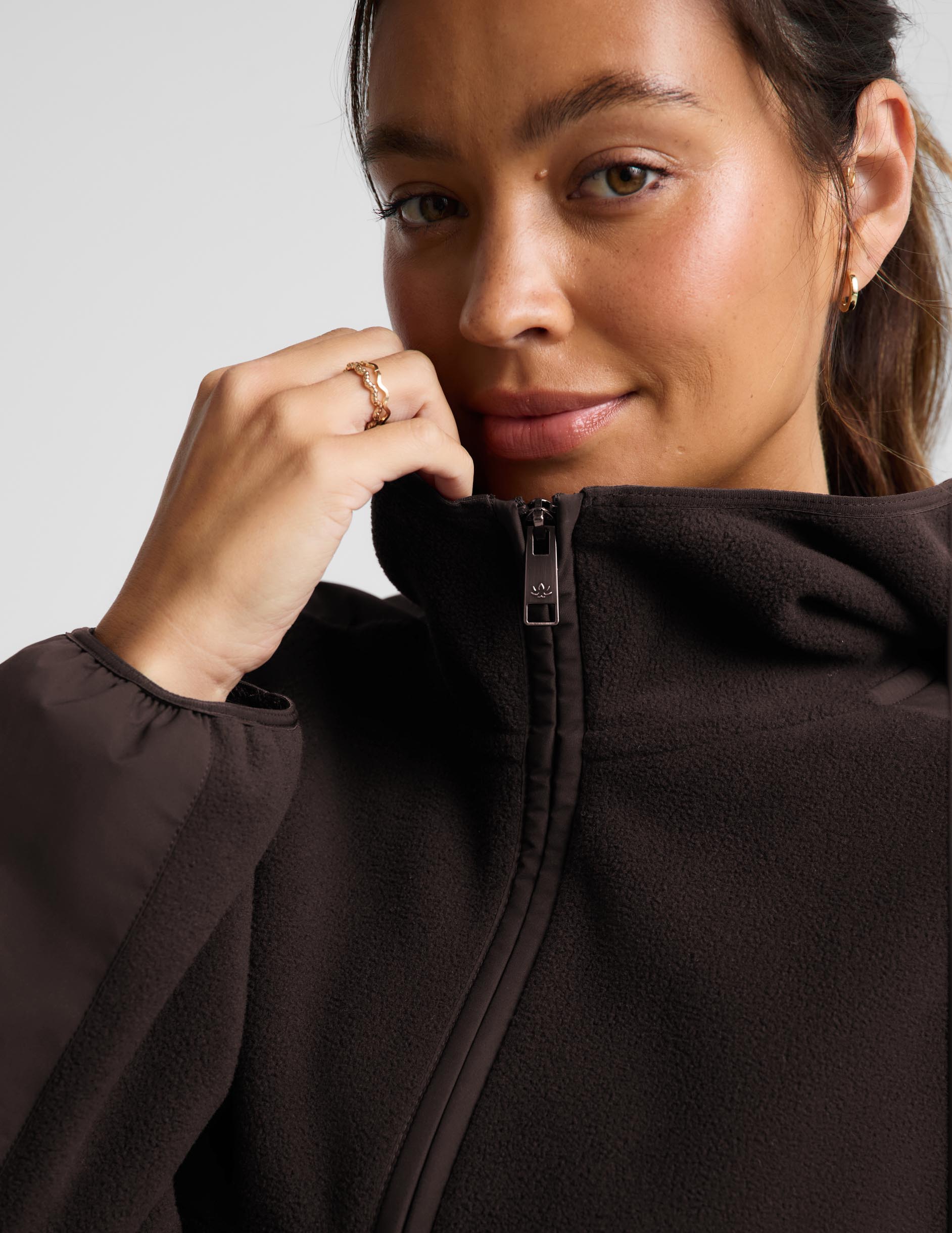 PolarFlex Fleece Jacket - Dark Chocolate