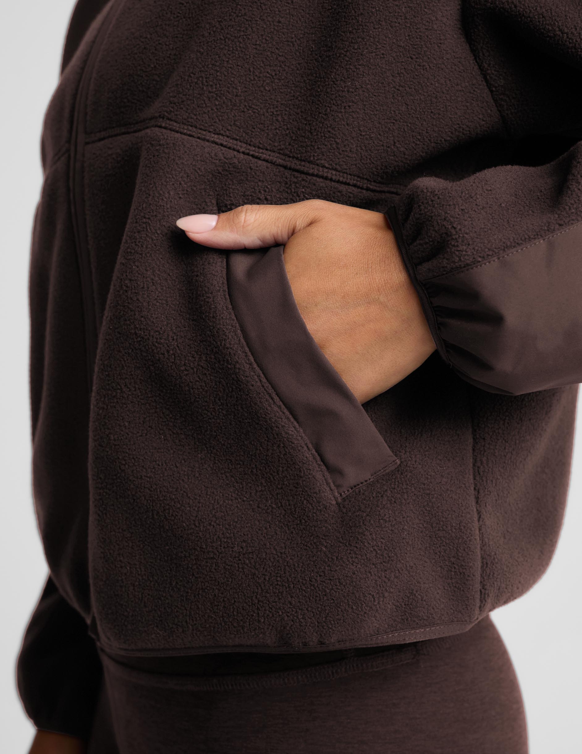 PolarFlex Fleece Jacket - Dark Chocolate