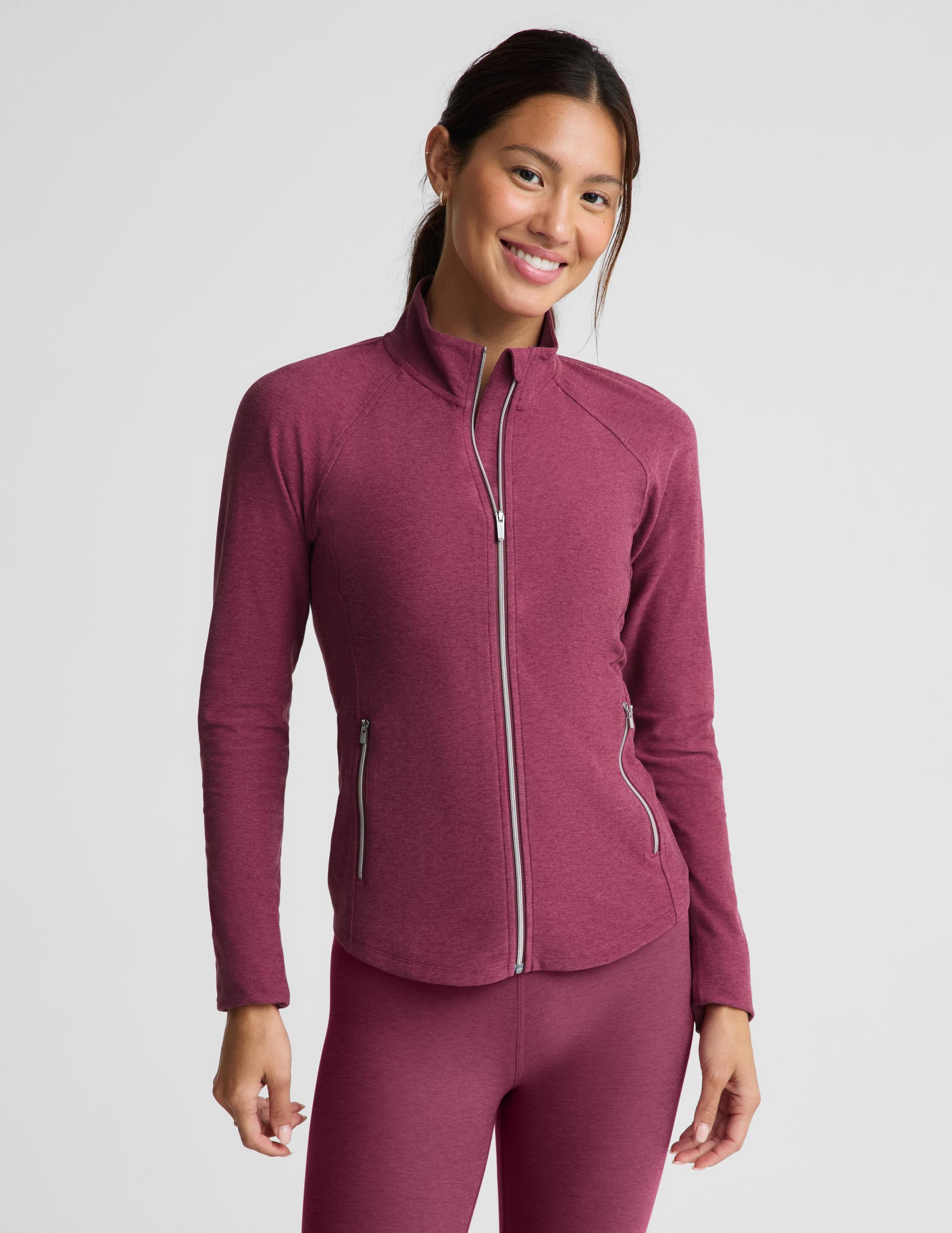 Spacedye™ High Definition Long Jacket - Pomegranate Heather