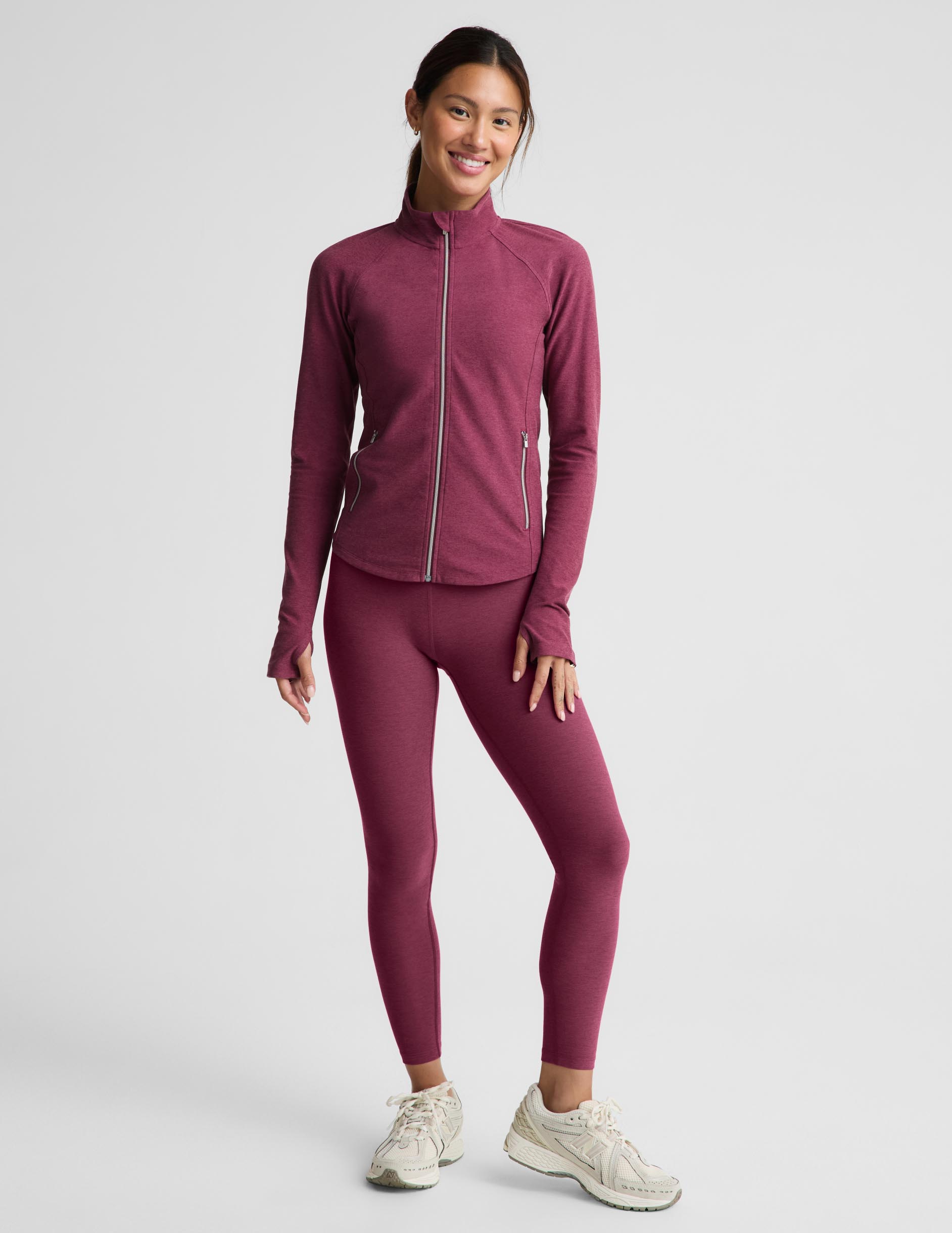 Spacedye™ High Definition Long Jacket - Pomegranate Heather