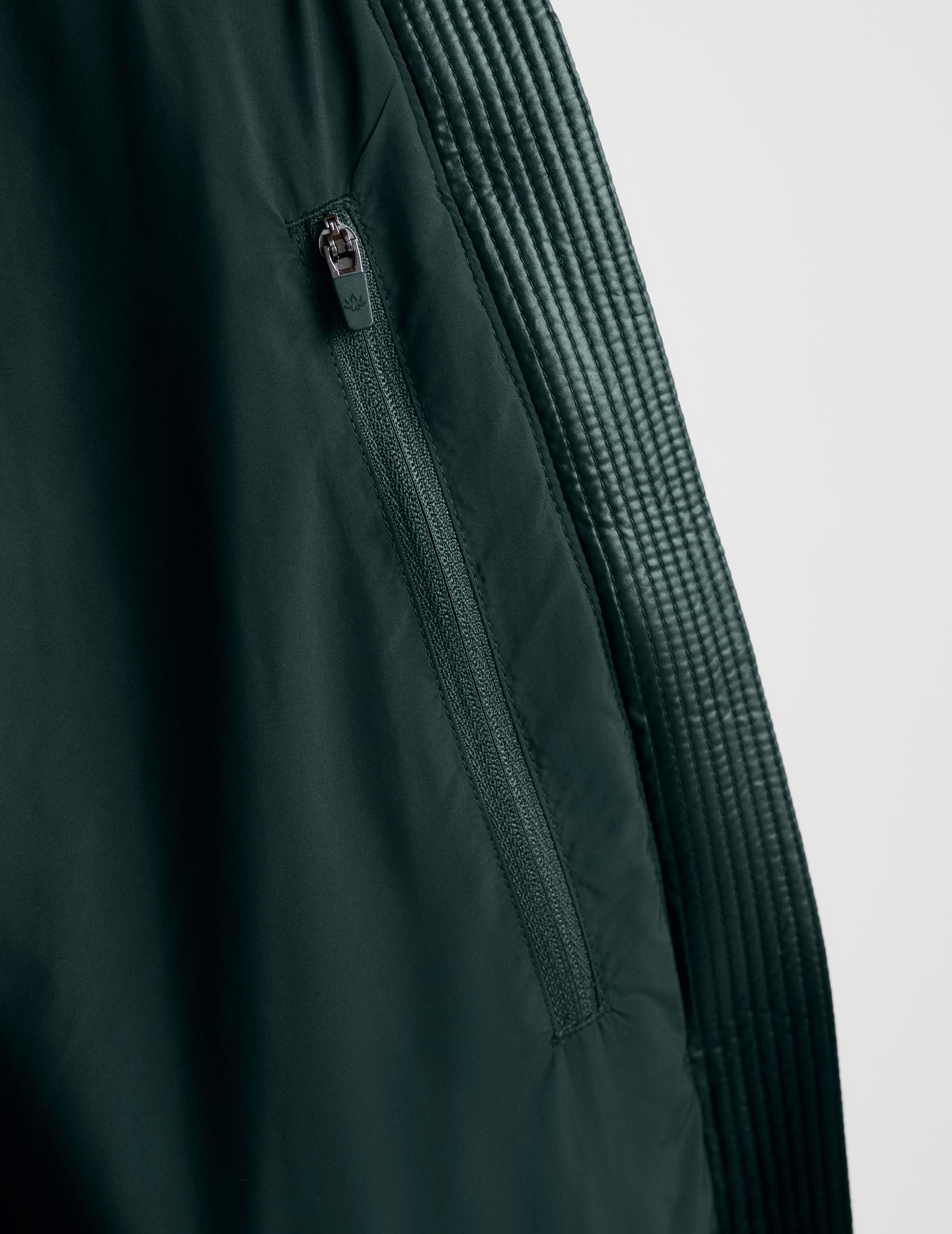 Up For It Puff Shine Jacket - Shine Dark Ivy