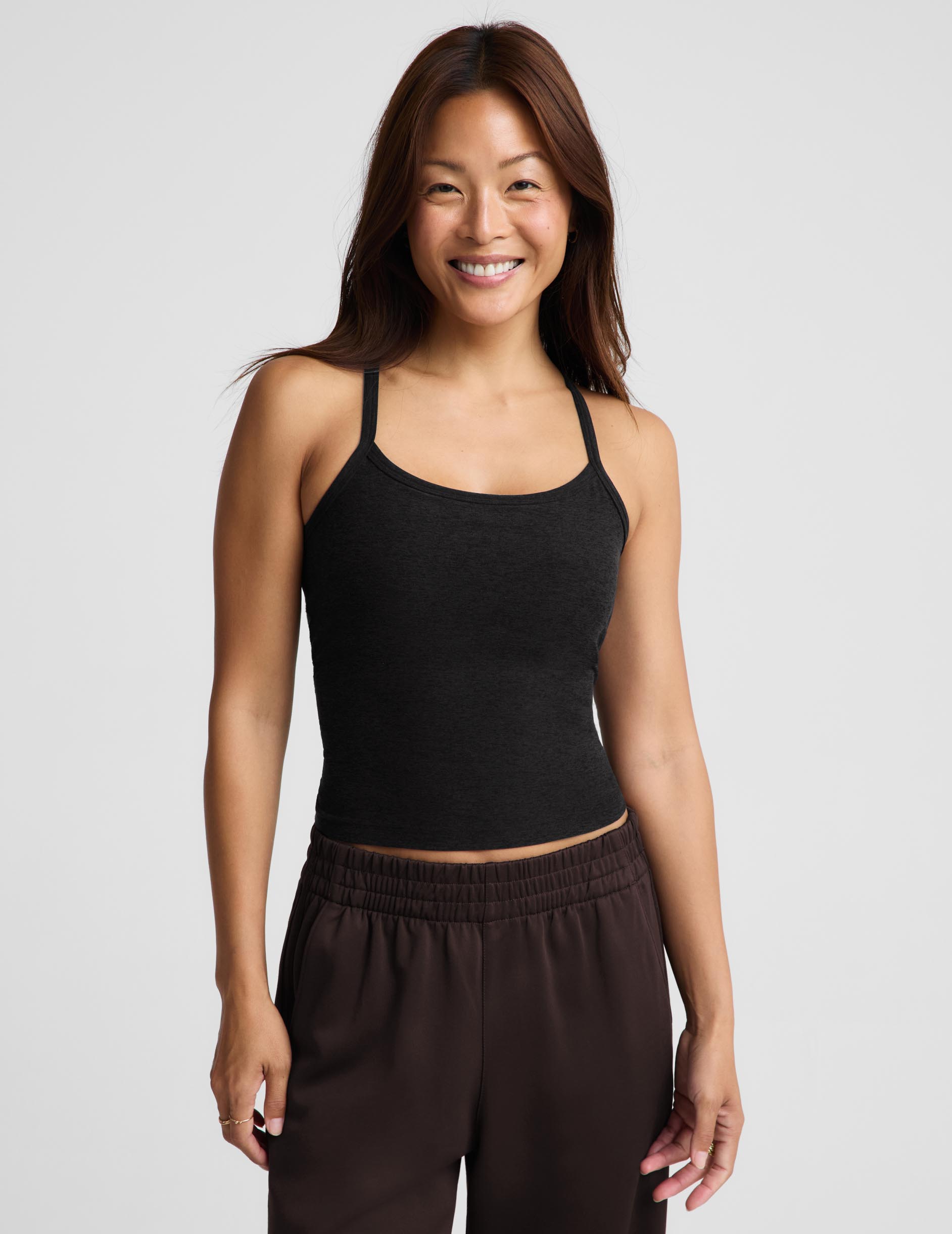 Spacedye™ Slim Racerback Midway Tank - Darkest Night