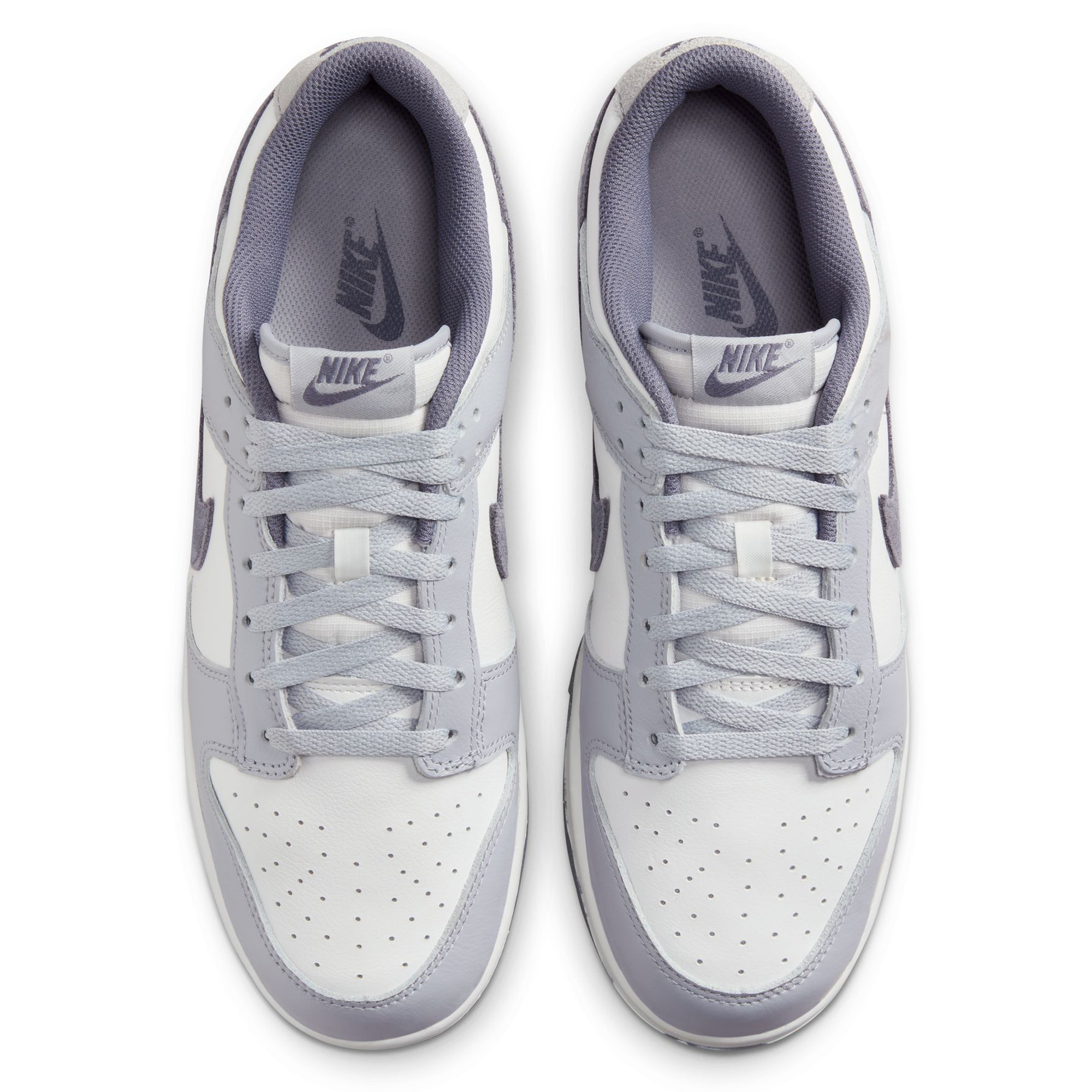 Nike Dunk Low - White/Light Carbon-Platinum Tint