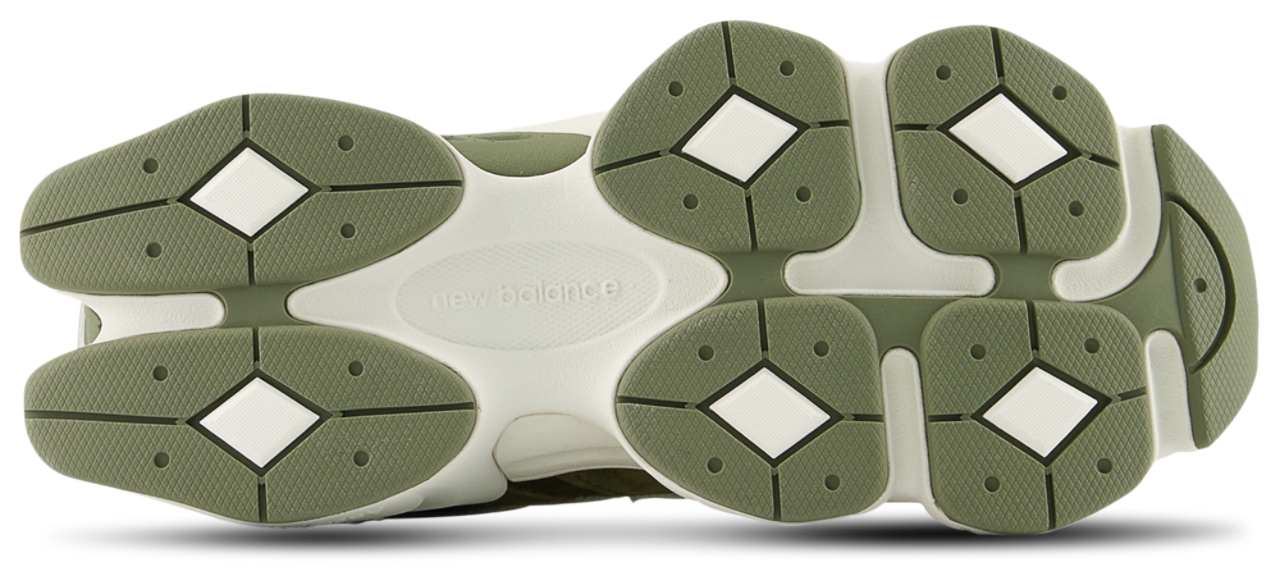 New Balance 9060 - White/Olivine/Dark Olivine - U90604A9 - View 4