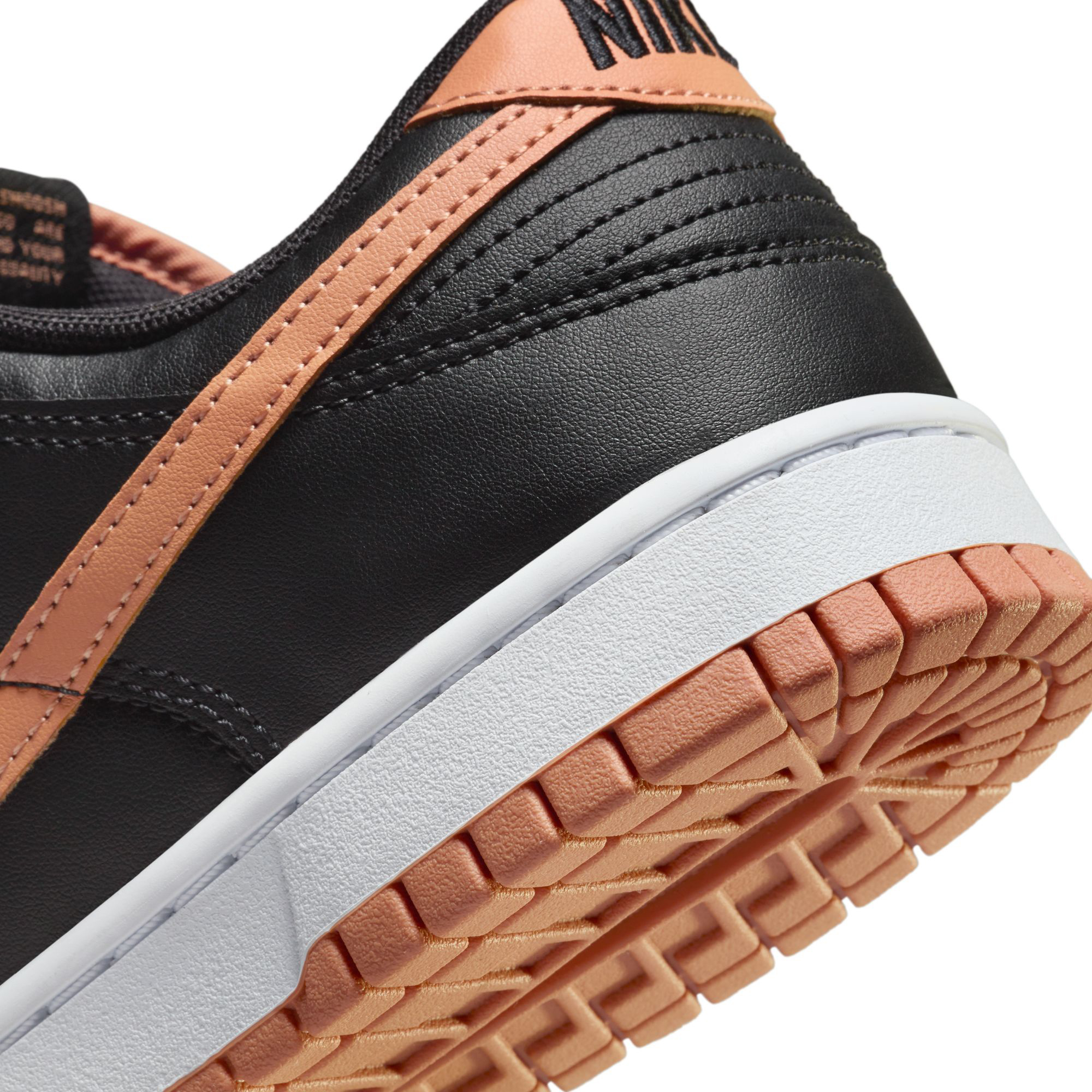Nike Dunk Low - Black/Amber Brown-Black-White