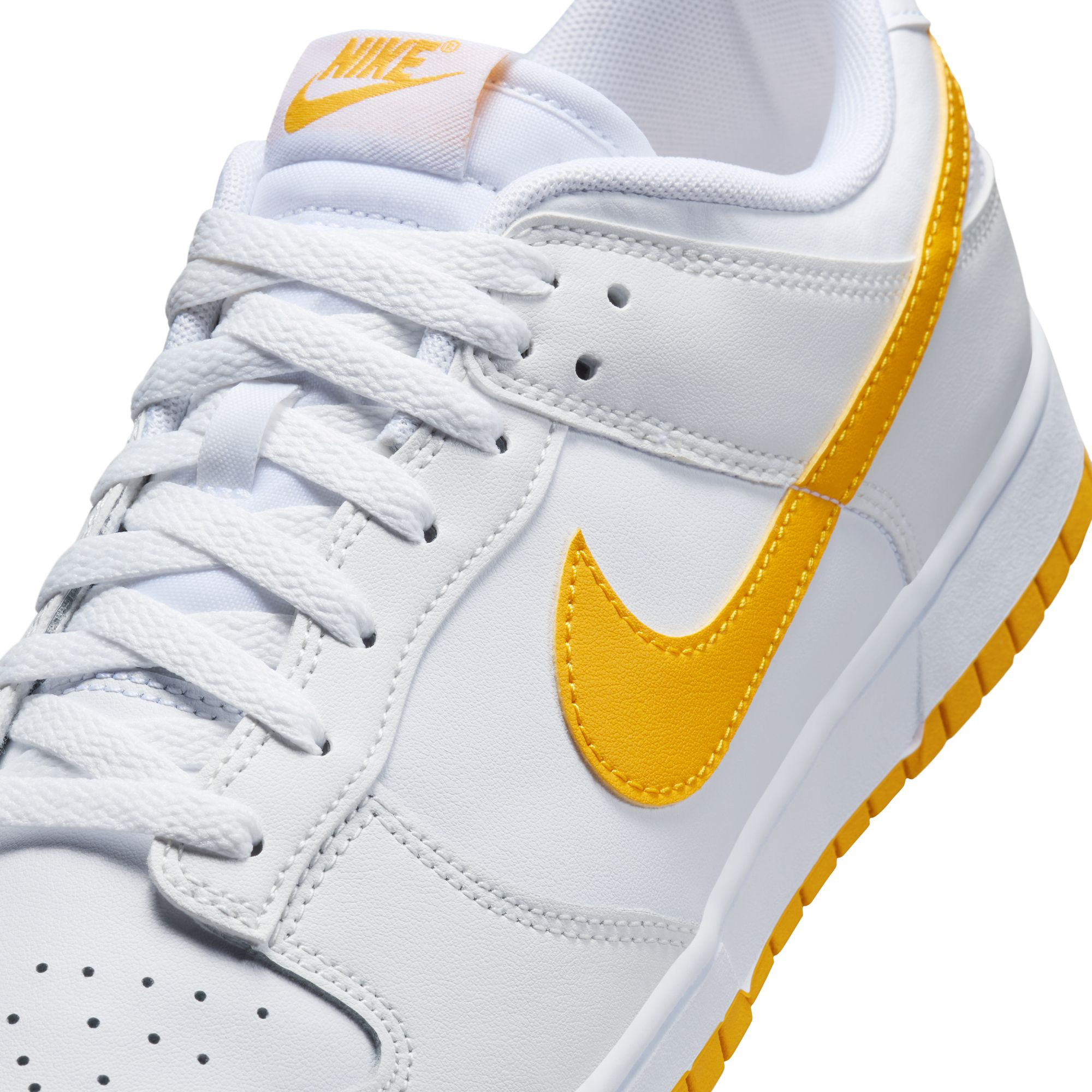 Nike Dunk Low - White/University Gold-Summit White