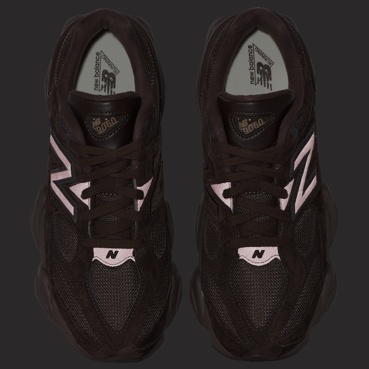 New Balance 9060 - Brown/Brown - M9060ZWD - View 8