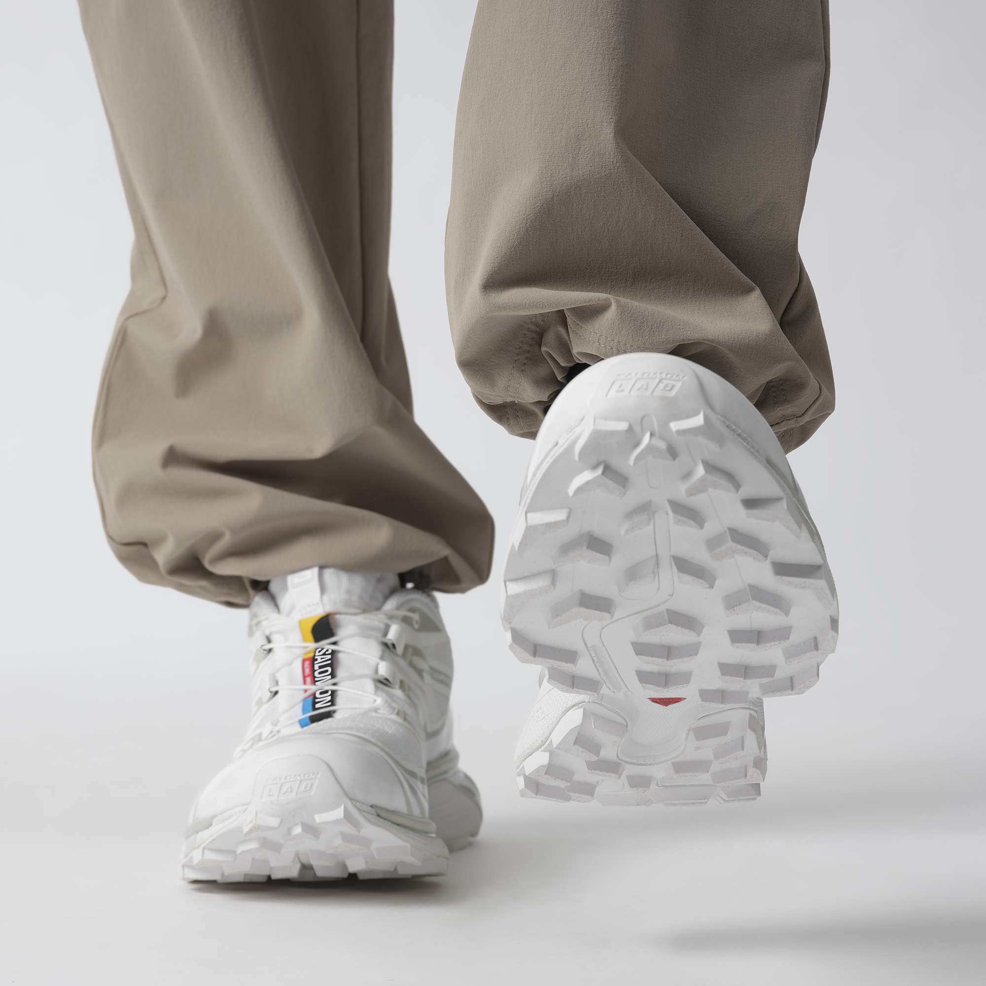 Salomon XT-6 — White / White / Lunar Rock — ModelProductImage 3