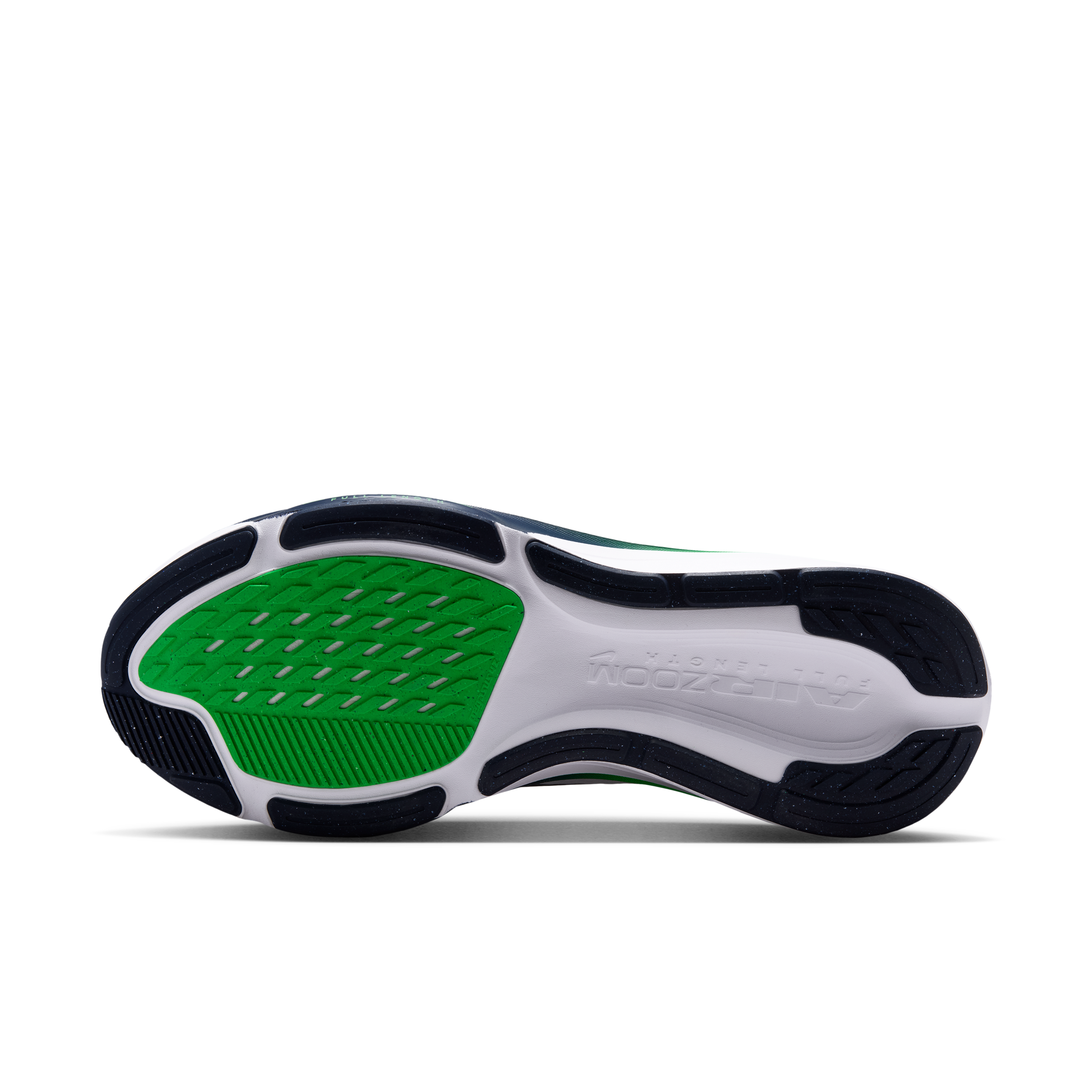 Nike Pegasus 42 Men's Road Running Shoes — White/Green Spark/Midnight Navy — Regular
