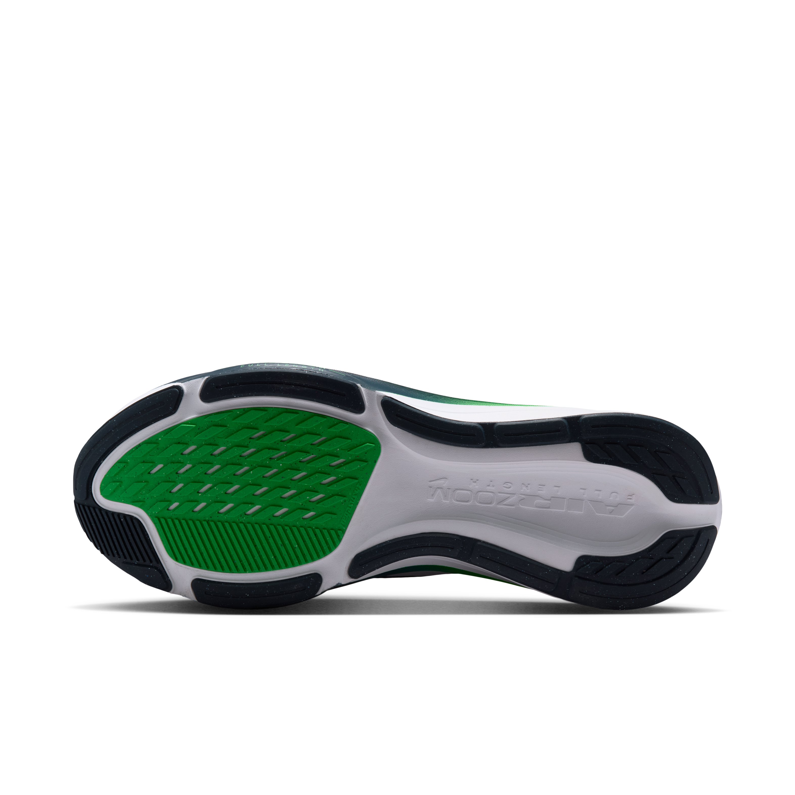 Nike Pegasus 42 Men's Road Running Shoes (Wide) — White/Green Spark/Midnight Navy — Wide
