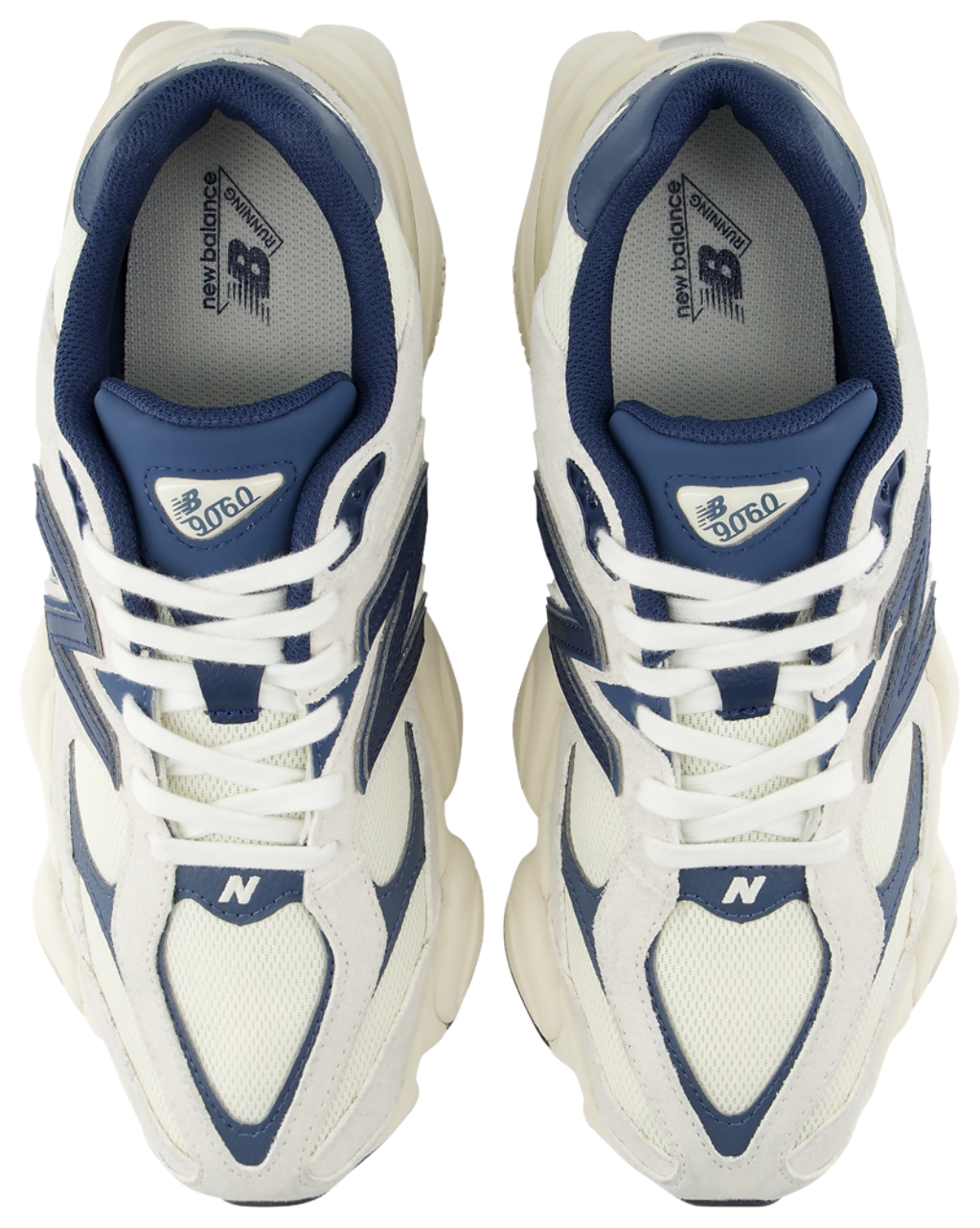 New Balance 9060 - Linen/Navy - U906089J - View 4