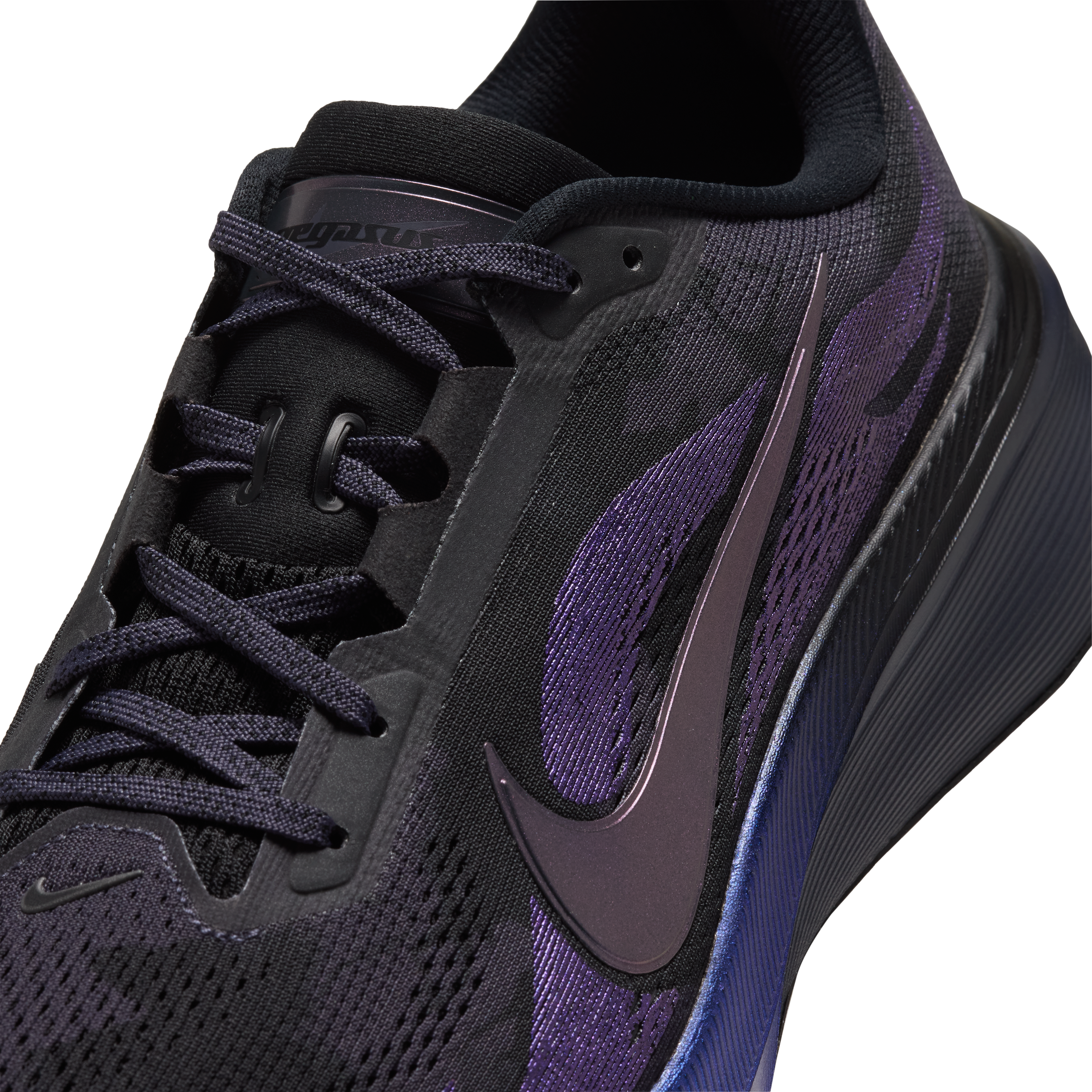 Nike Pegasus 42 Men's Road Running Shoes — Gridiron/Black/Multi-Color — Regular