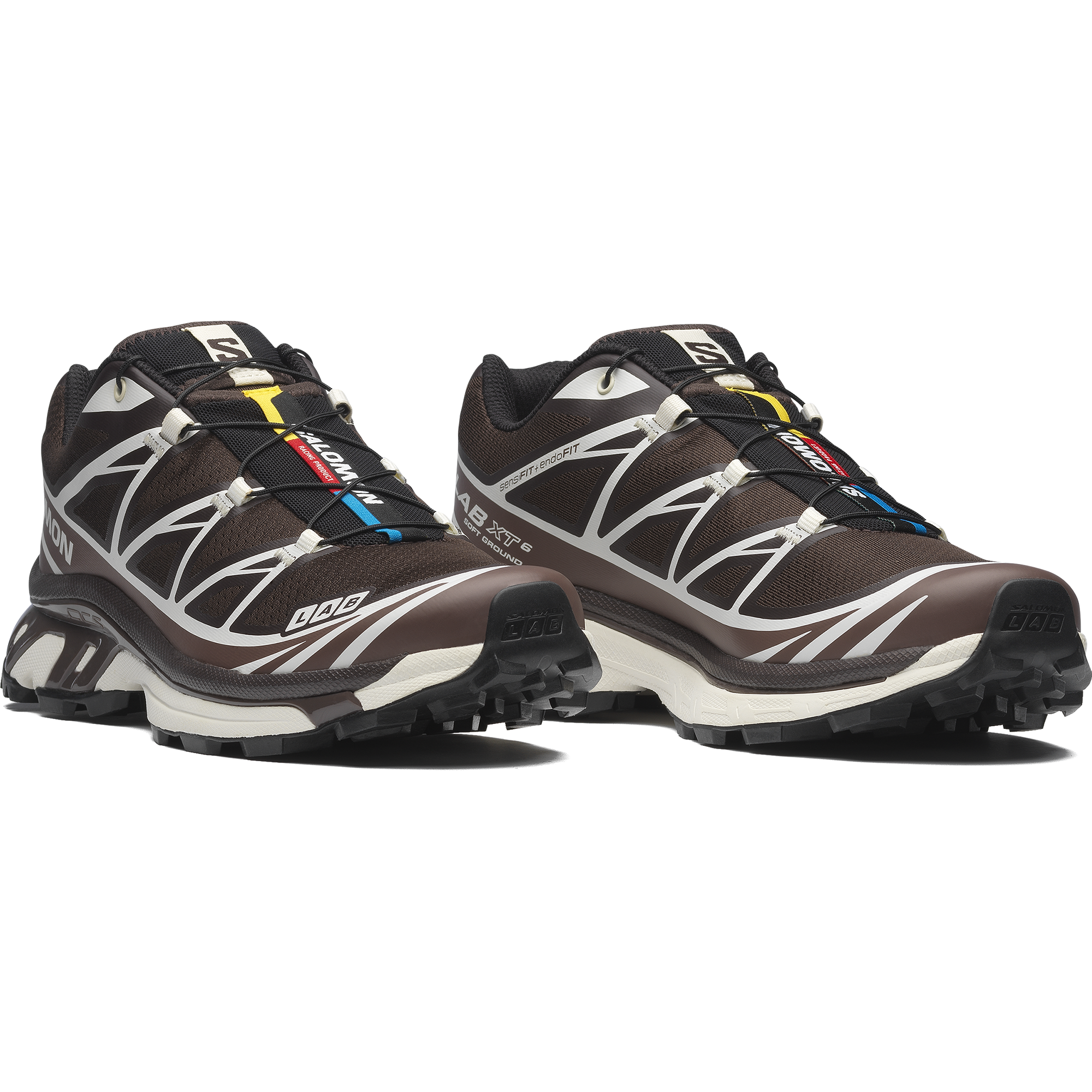 Salomon XT-6 — Black Coffee / French Roast / Vanilla Ice — GhostProductImage 3