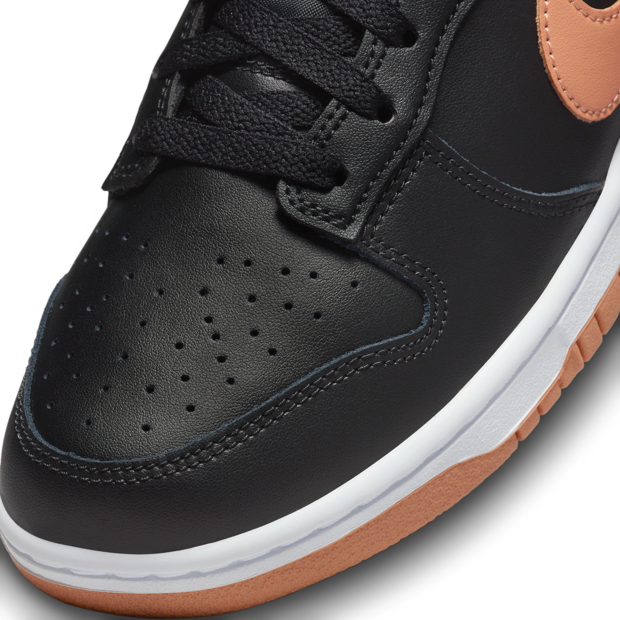 Nike Dunk Low - Black/Amber Brown-Black-White