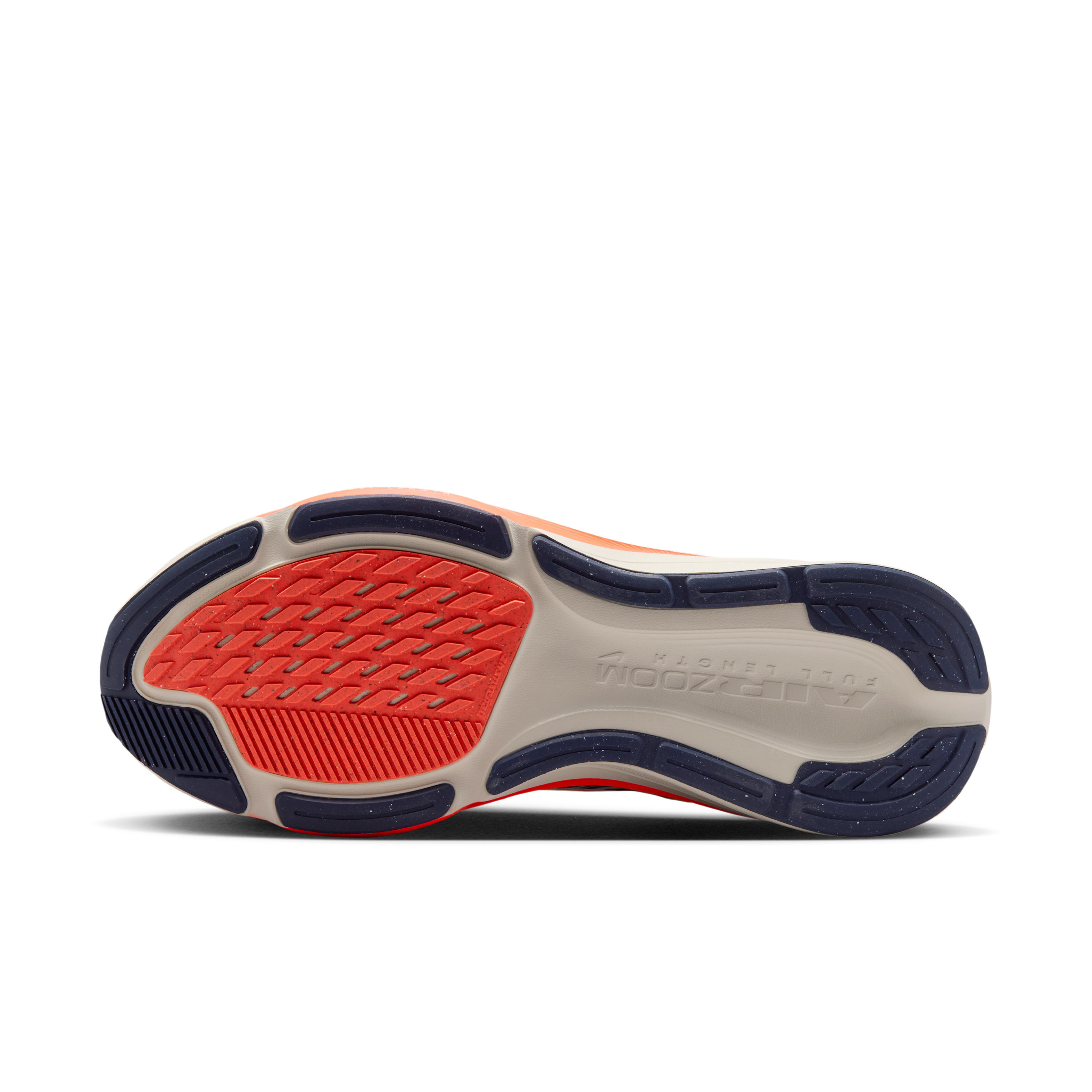 Nike Pegasus 42 Men's Road Running Shoes — Obsidian/Light Bone/Bright Crimson/Dynamic Yellow — Regular