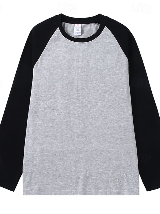 Women's Shirt 100% Cotton Stylish Casual Beach Long Sleeve Crew Neck Long Tops Casual Black Brown Green Spring Fall Winter - Black