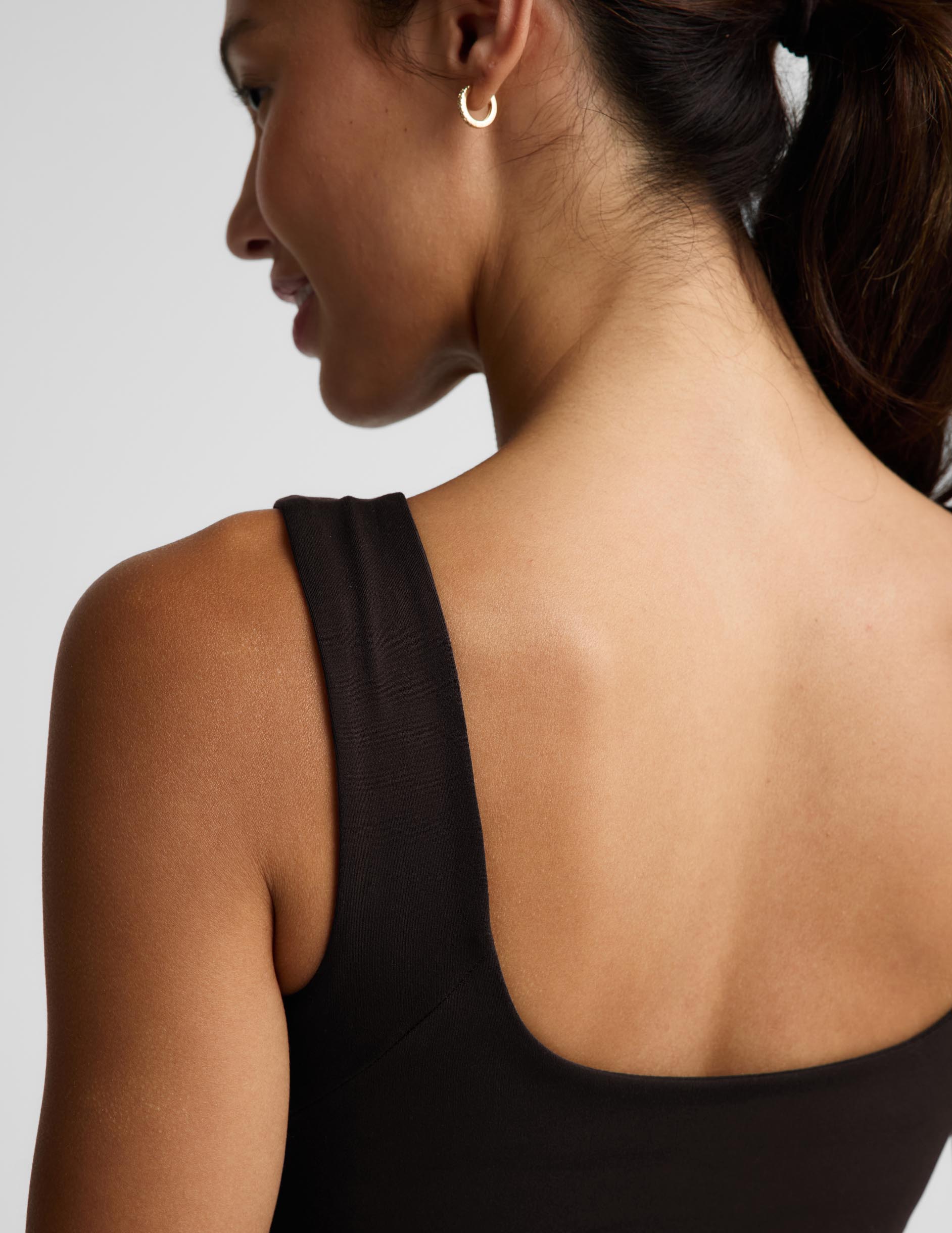Smooth It Over Classic Tank - Dark Chocolate