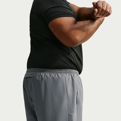 Nike Miler Men's Dri-FIT 18cm (approx.) Brief-Lined Running Shorts – Smoke Grey/Smoke Grey