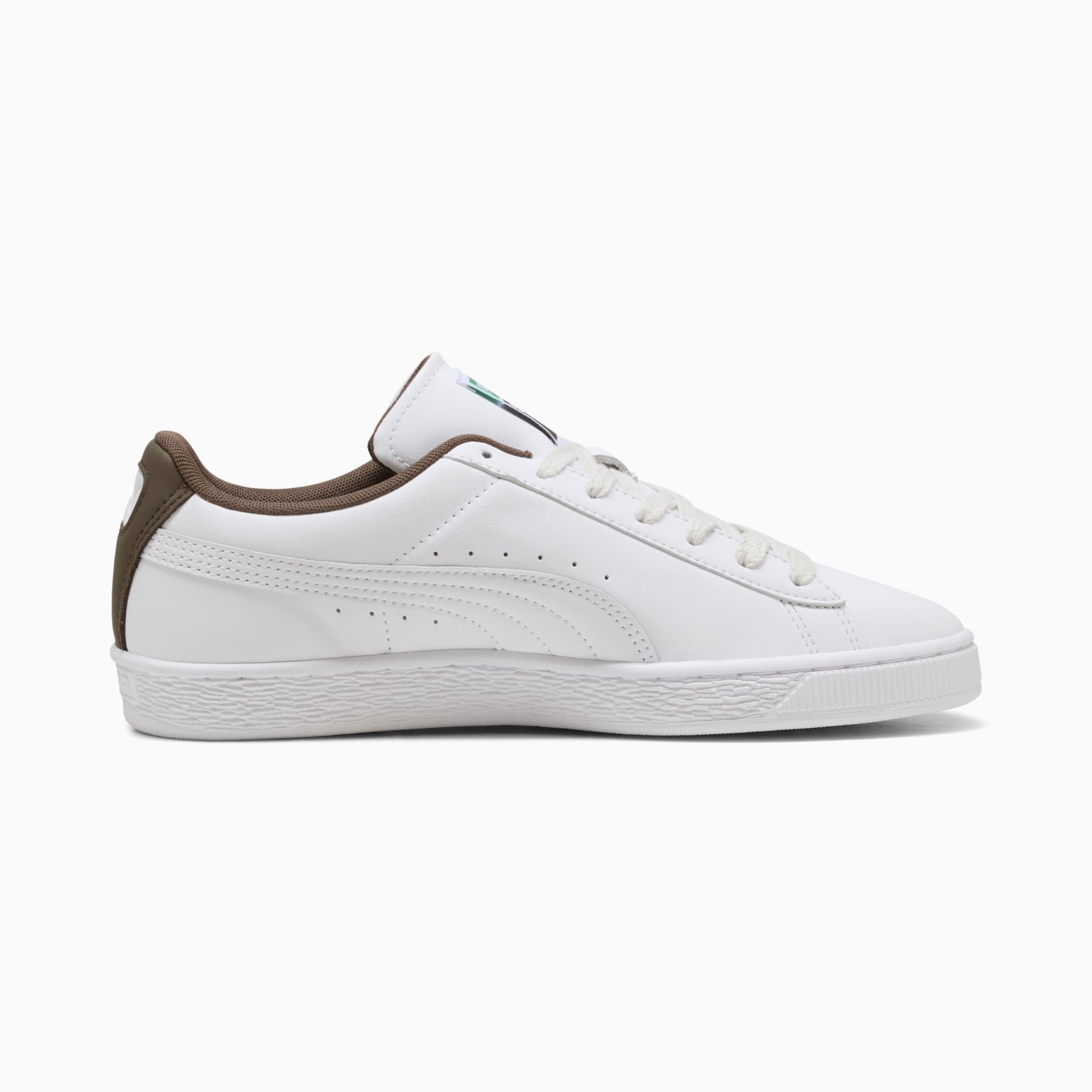 Suede Sneakers Unisex – PUMA White-Matte Bronze