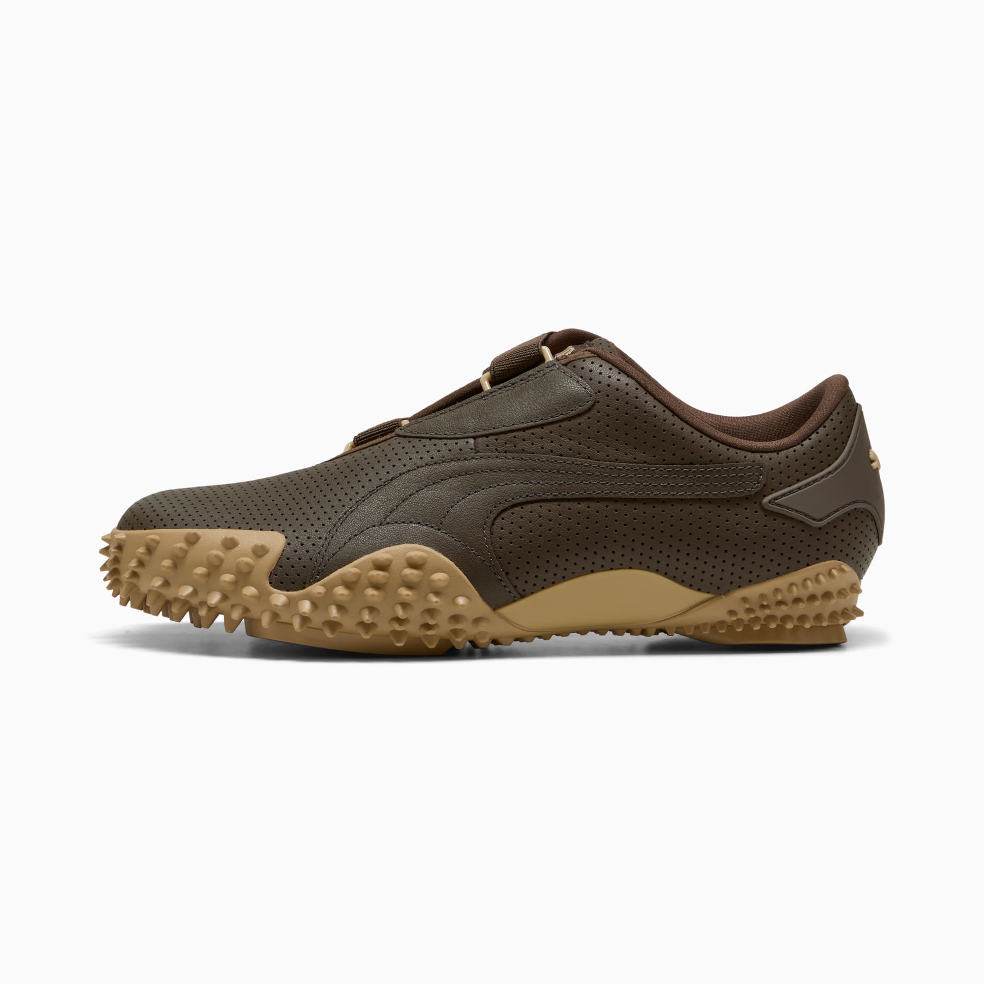 Mostro Perforated Sneakers Unisex – Chocolate-Sand Dune