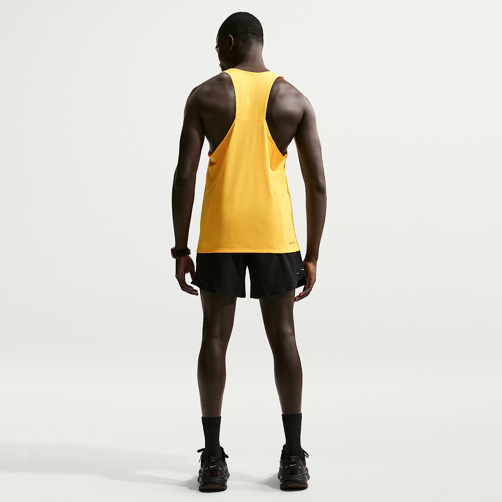 Nike Stride Men's Dri-FIT 18cm (approx.) 2-in-1 Running Shorts – Black
