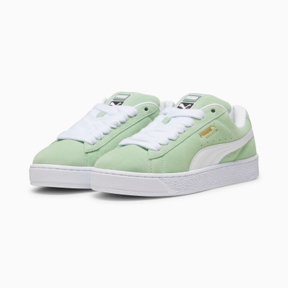 Suede XL Sneakers Unisex – Pure Green-PUMA White