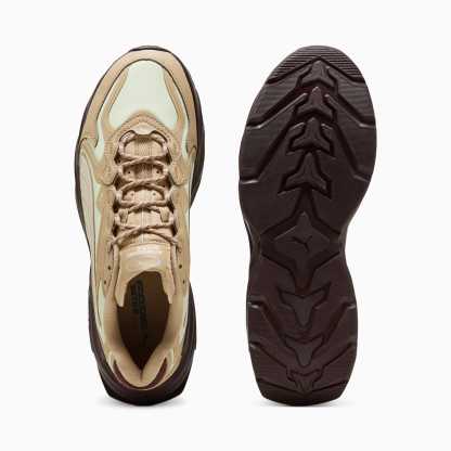 PUMA Fade Ripstop Sneakers Unisex – Sand Dune-Apple Spritz-Chocolate Brown