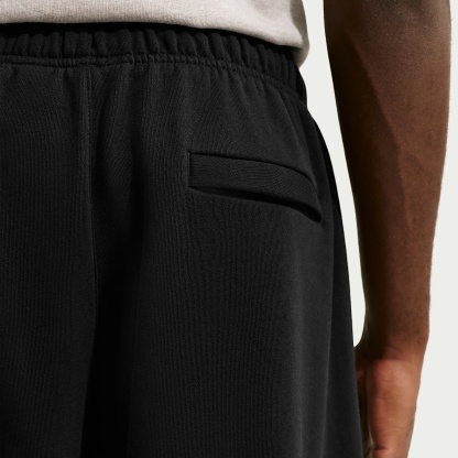 Nike Solo Fleece Men's Cuffed Trousers – Total Black/Sail