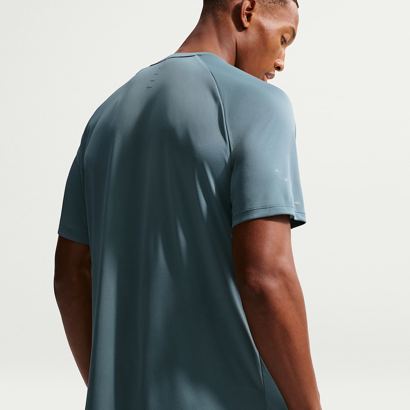 Nike Stride Men's Dri-FIT ADV Short-Sleeve Running Top – Mineral Slate
