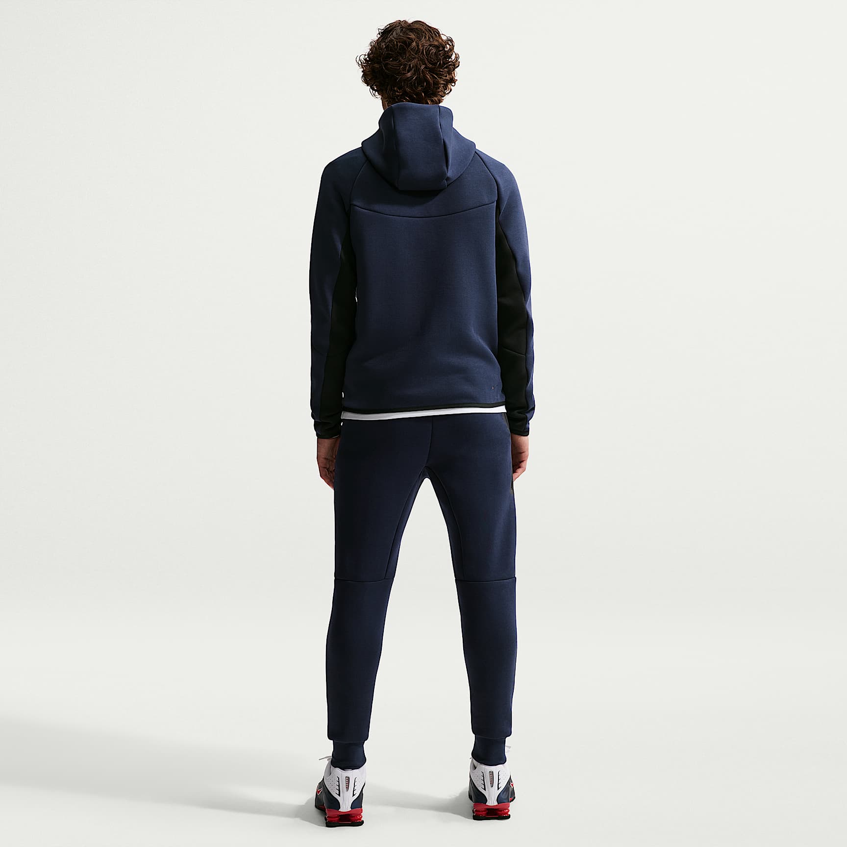 Nike Tech Men's Fleece Joggers – Obsidian/Black/Bright Violet
