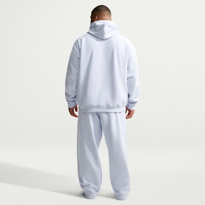 Nike Solo Swoosh Men's Pullover Hoodie – Football Grey/White