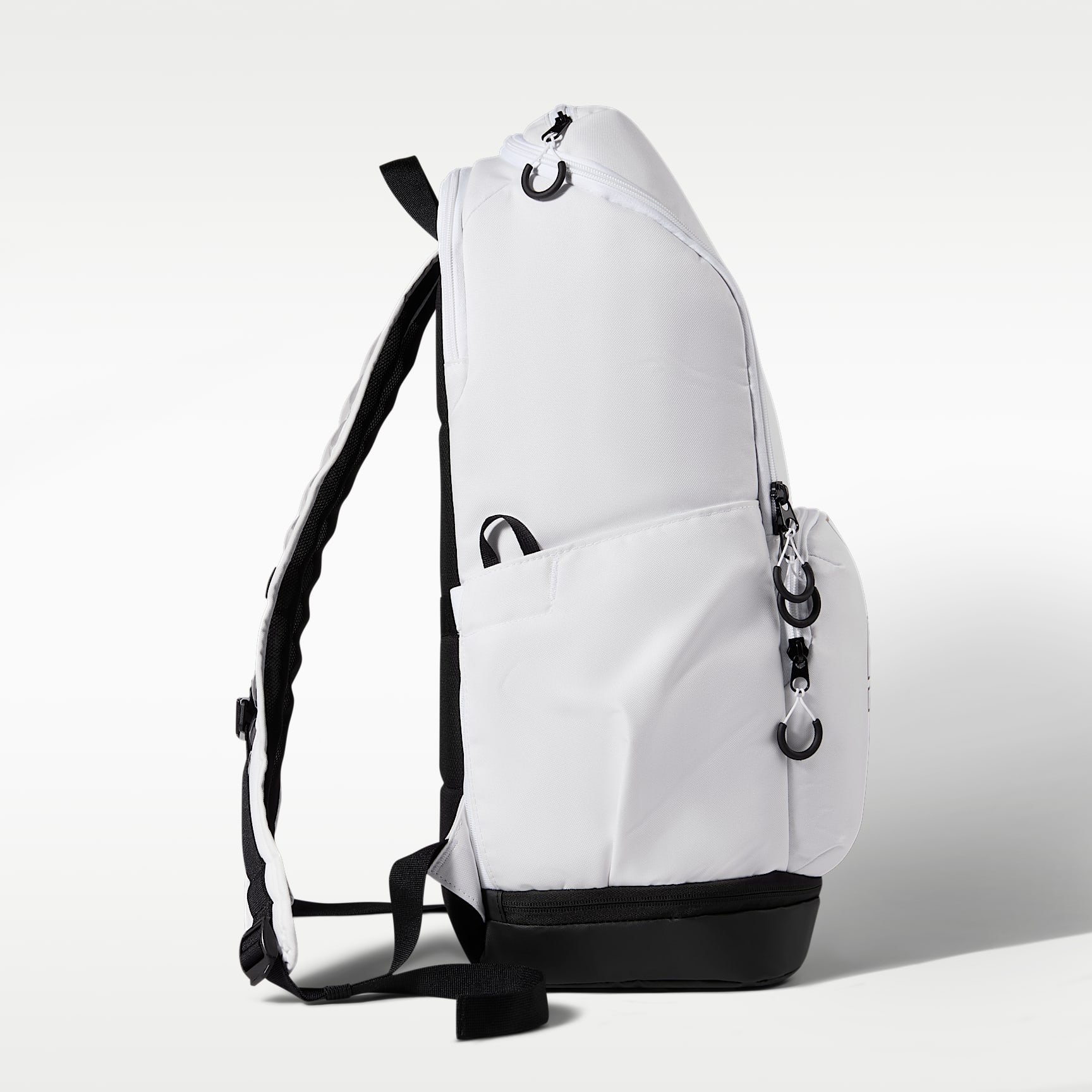Nike Varsity Elite Backpack (32L) – White/Black/Metallic Gold