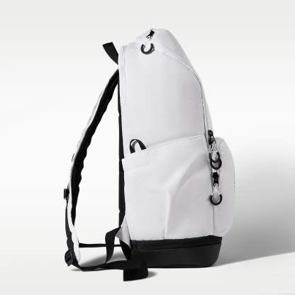Nike Varsity Elite Backpack (32L) – White/Black/Metallic Gold