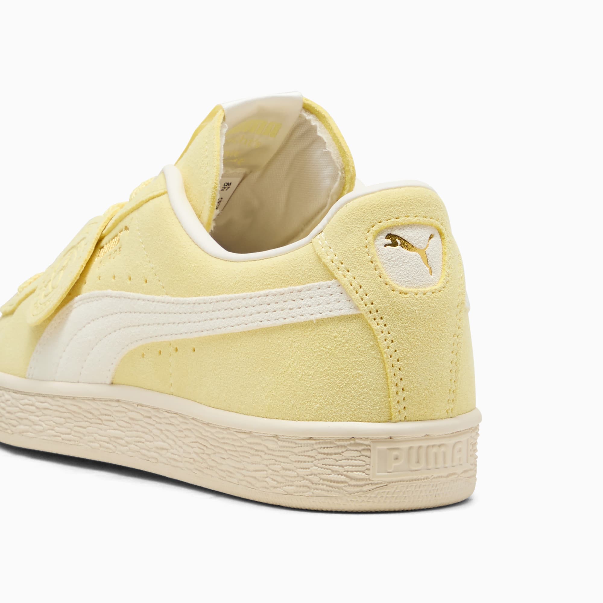 Suede Charles F. Stead Sneakers Unisex – Pineapple Ice-Frosted Ivory