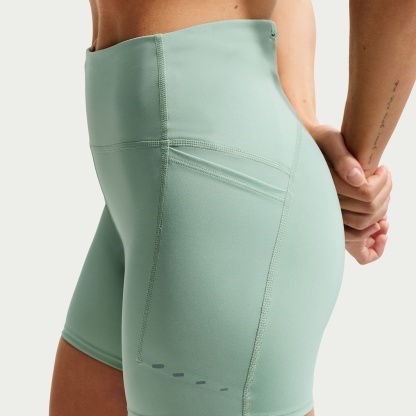 Nike Swift Women's High-Waisted 10cm (approx.) Tight Running Shorts with Pockets – Steam