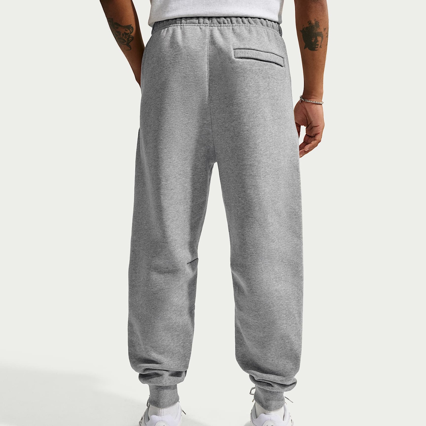 Nike Solo Fleece Men's Joggers – Dark Grey Heather/Sail