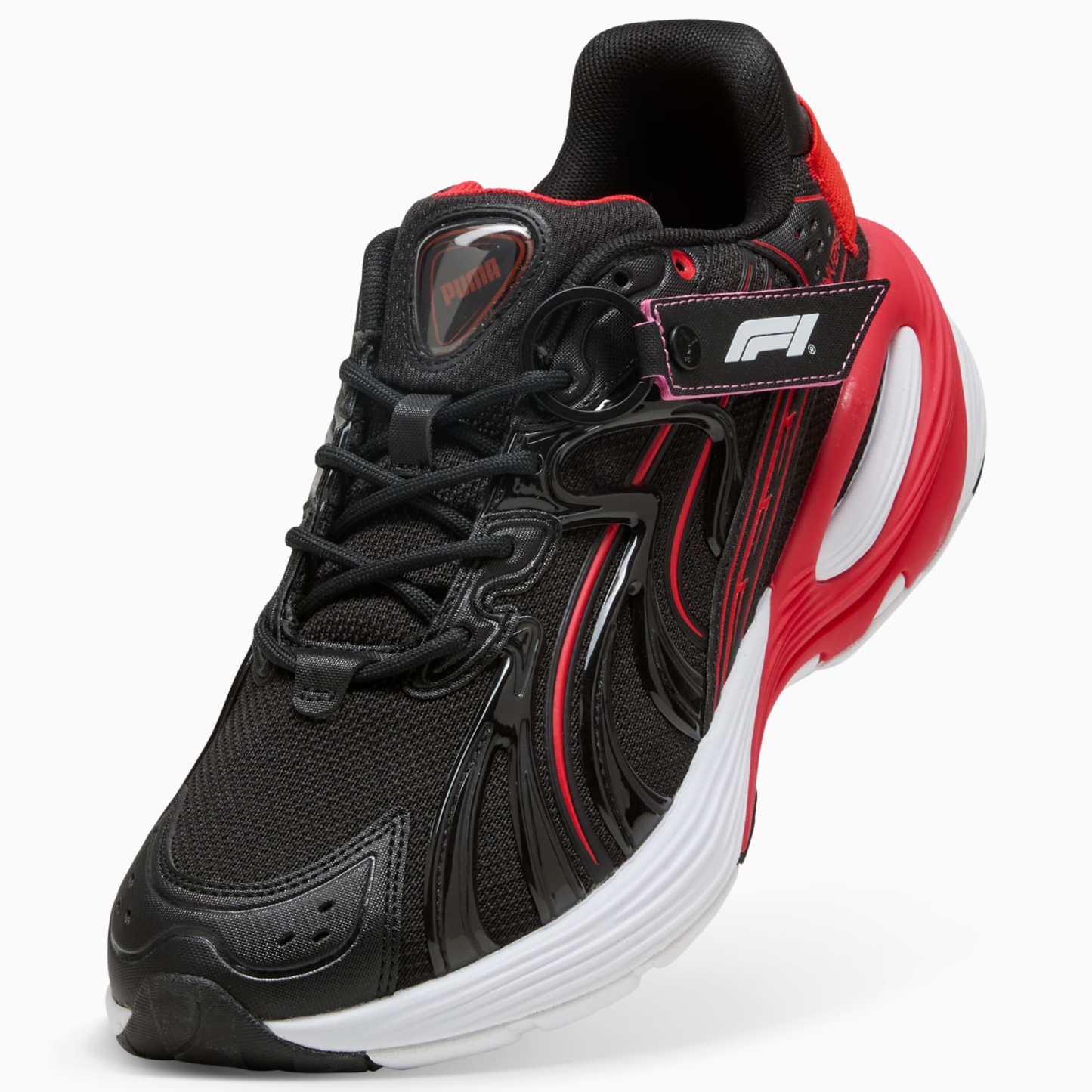 F1® Inverse Sneakers Unisex – PUMA Black-Pop Red
