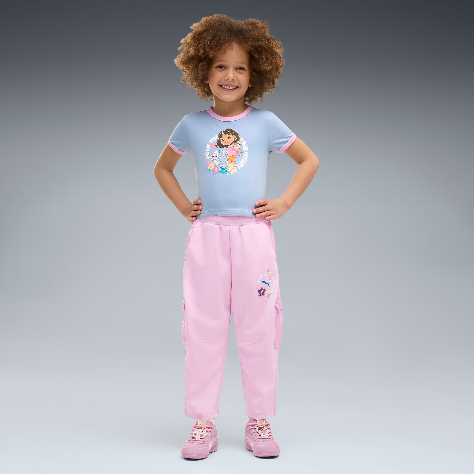 PUMA x DORA THE EXPLORER Speedcat Sneakers Kids – Mauve Glow-Powder Pink