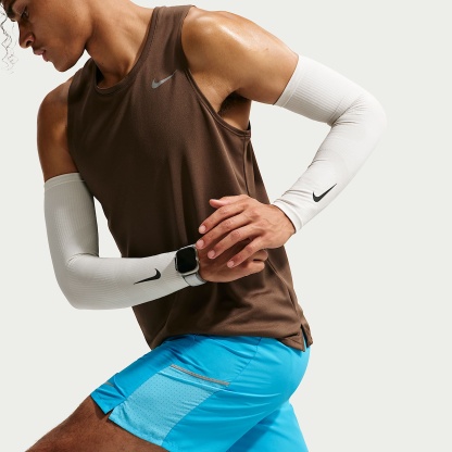 Nike Miler Men's Dri-FIT 18cm (approx.) Brief-Lined Running Shorts – Light Current Blue/Baltic Blue