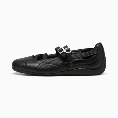 Speedcat Ballet Croc Print Sneakers Women – PUMA Black-Cool Dark Gray