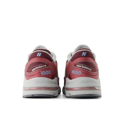 1000 – Monarch Burgundy with Light Silver Metallic and Still Water