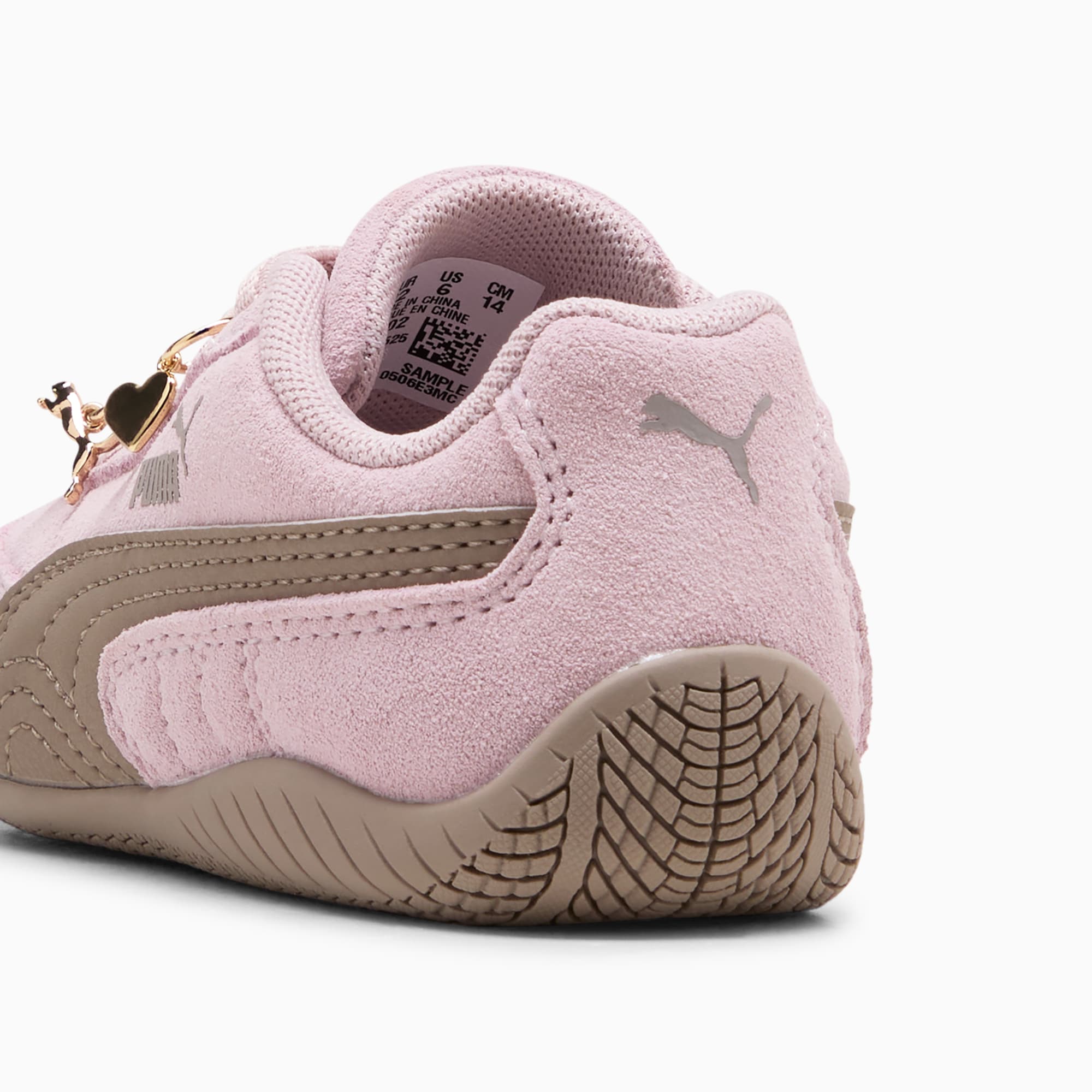 Speedcat Charmies Sneakers Toddlers – Misty Pink-Mouse Gray