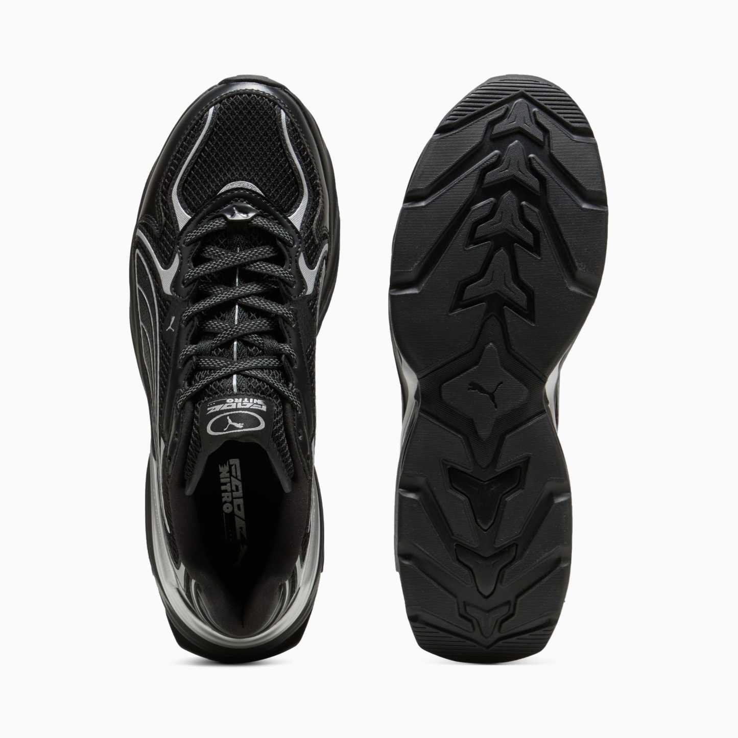 Fade LS Y2K Sneakers Unisex – PUMA Black-PUMA Silver