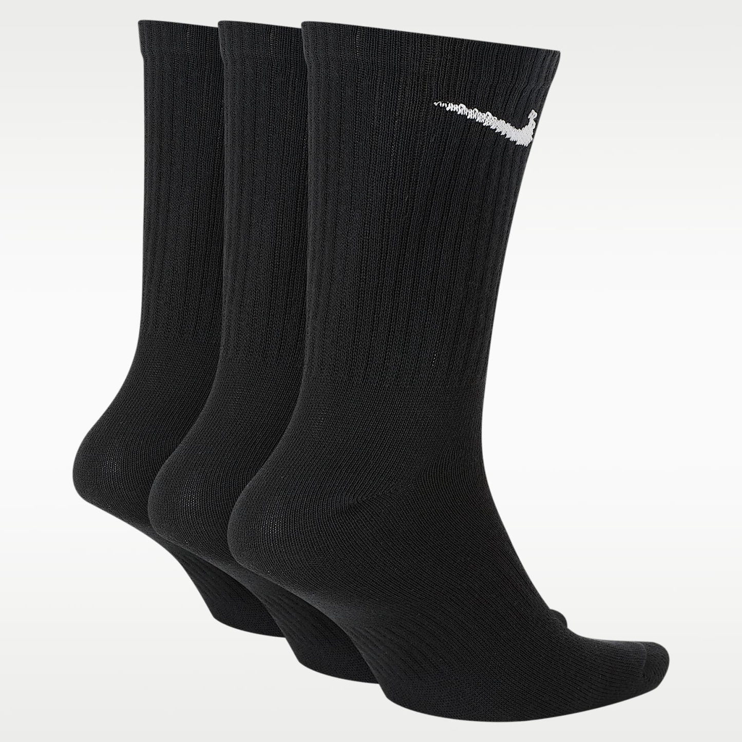 Nike Everyday Lightweight Training Crew Socks (3 Pairs) – Black/White